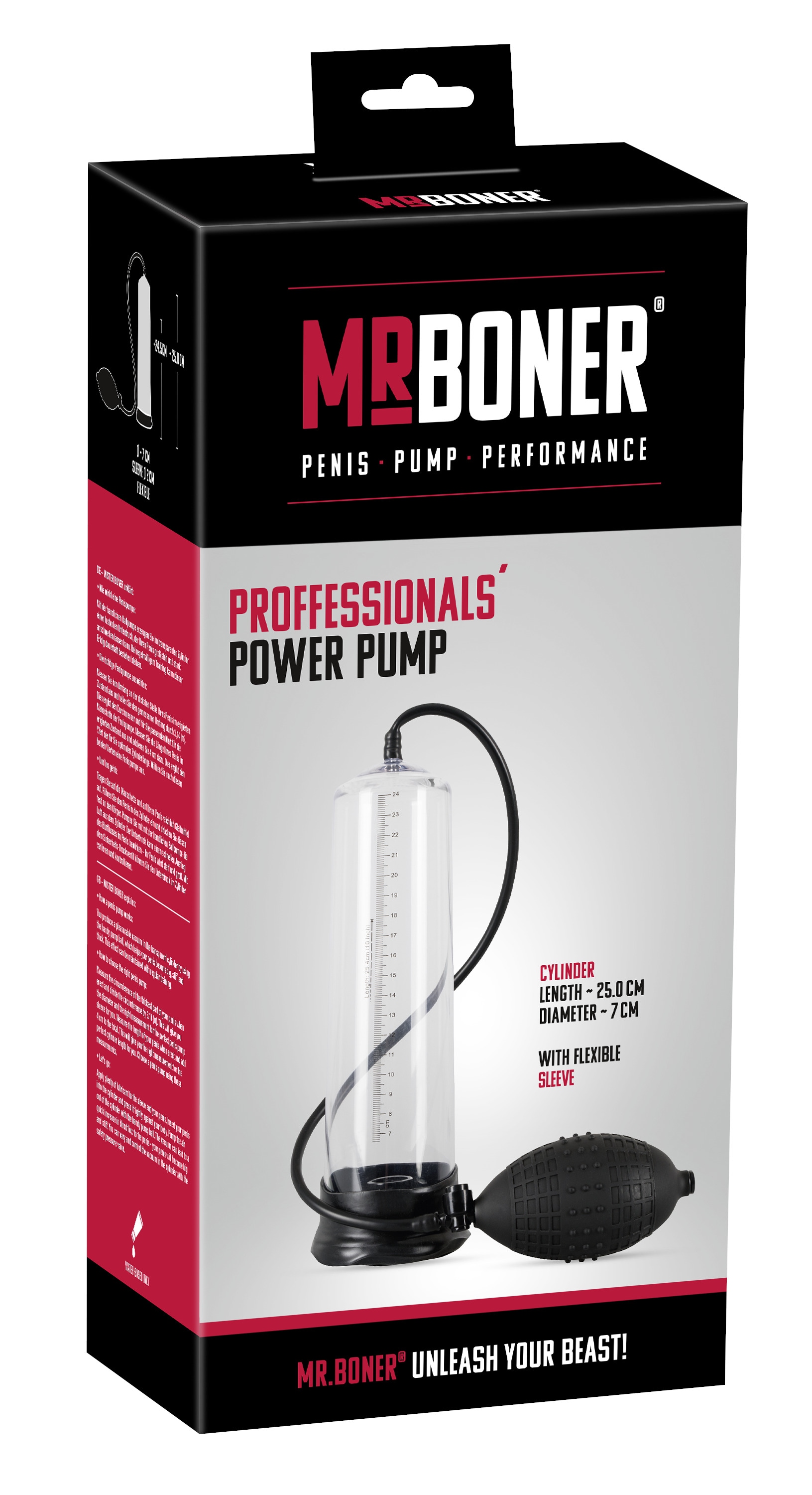 Mister Boner Penispumpe »Penispumpe Professionals Power Pump«