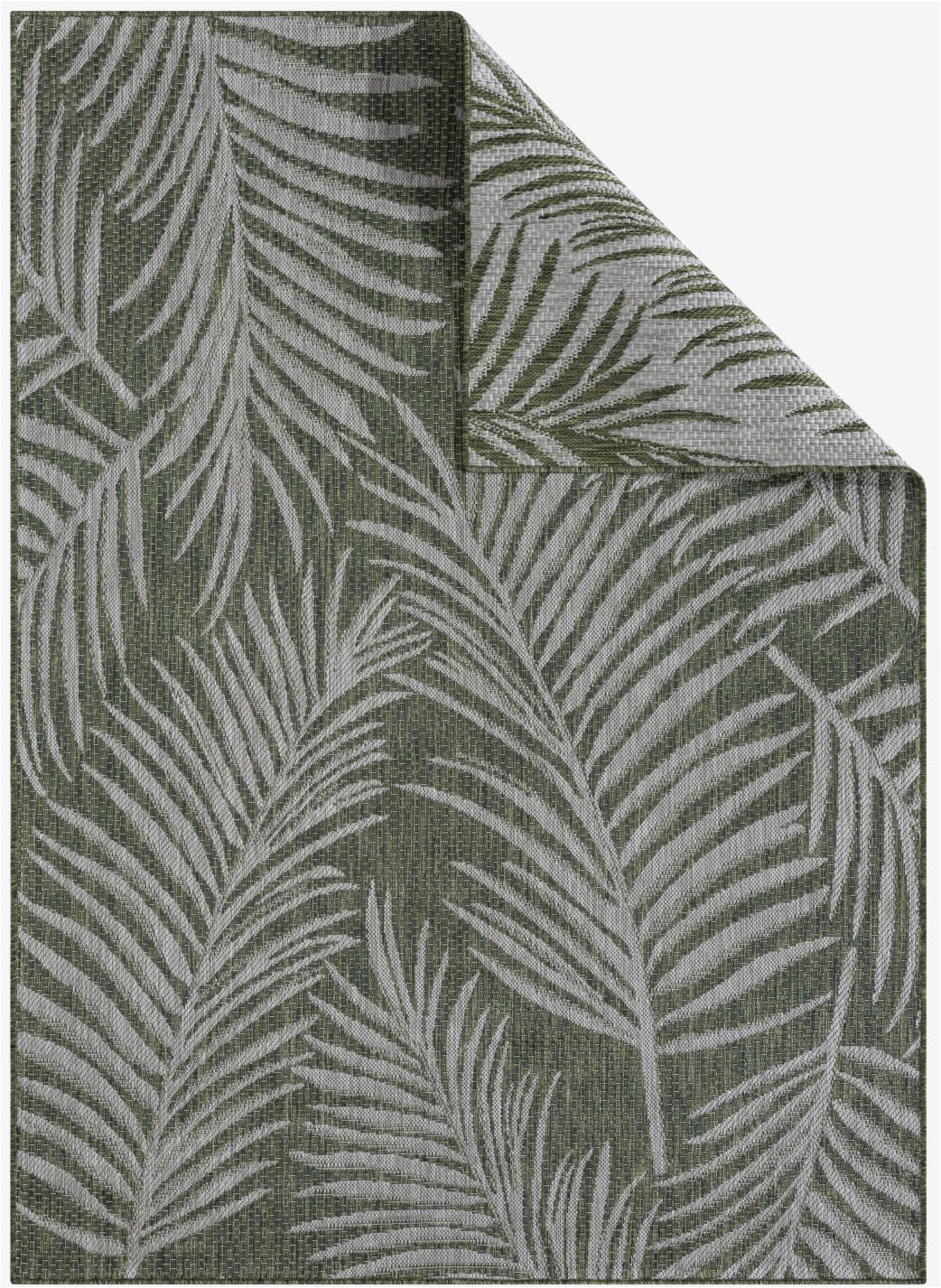 Myflair Möbel & Accessoires Outdoorteppich »Autumn« rechteckig 8 mm Höhe Wendeteppich, Blätter Motiv, Outdoor geeignet, Balkon, Terrasse