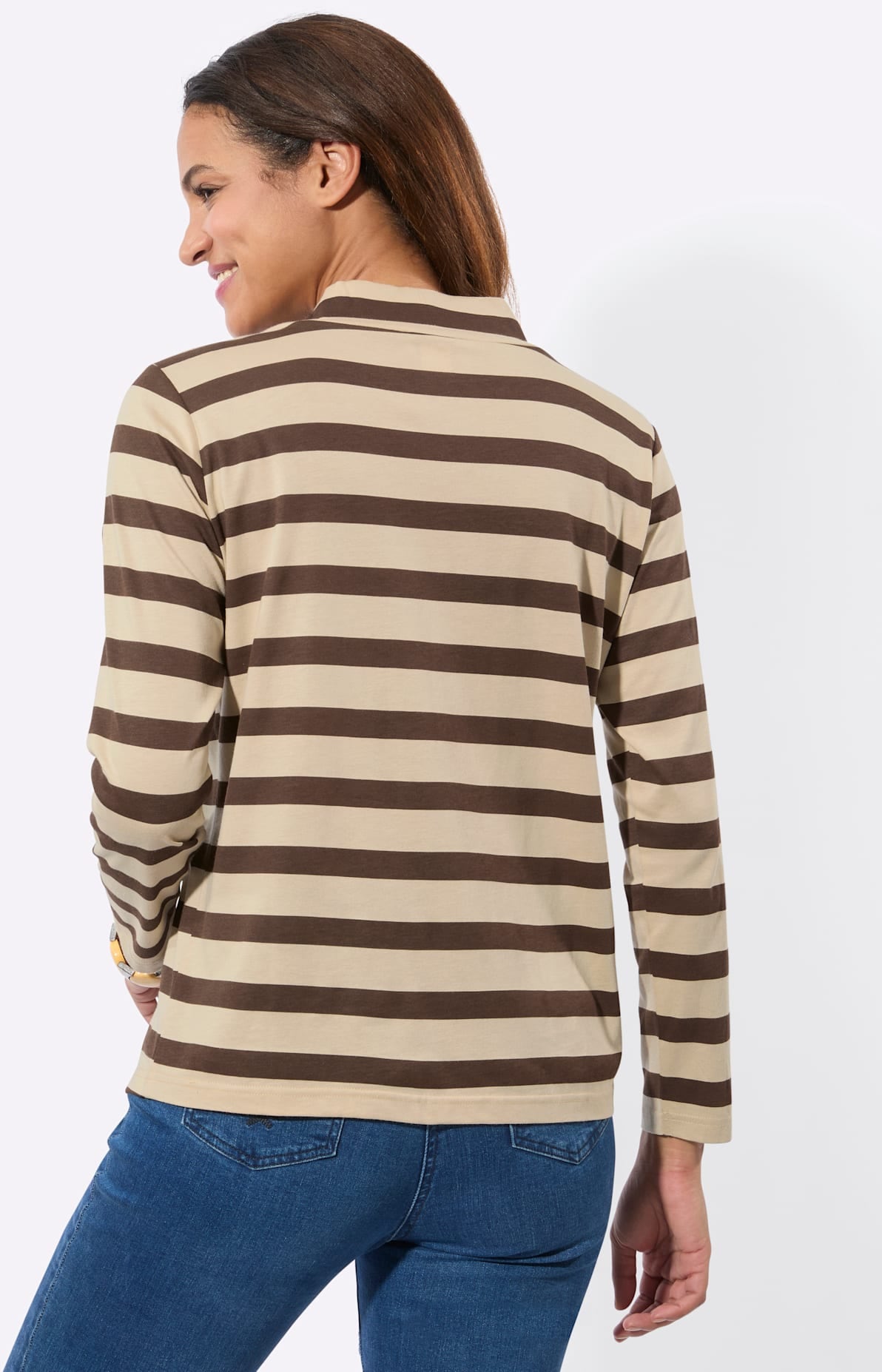 Casual Looks Stehkragenshirt »Stehkragen-Shirt« 1