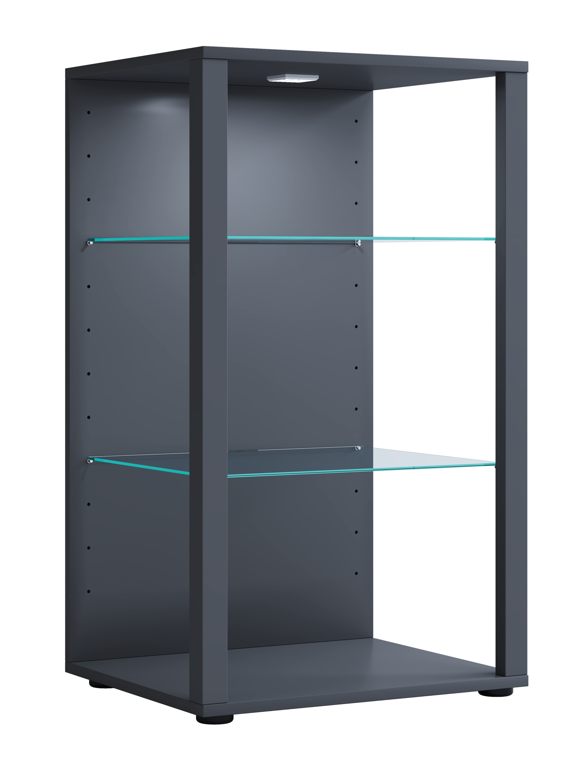 VCM Standvitrine »Holz Glas Stand Vitrine Sammelvitrine Glasol XL«