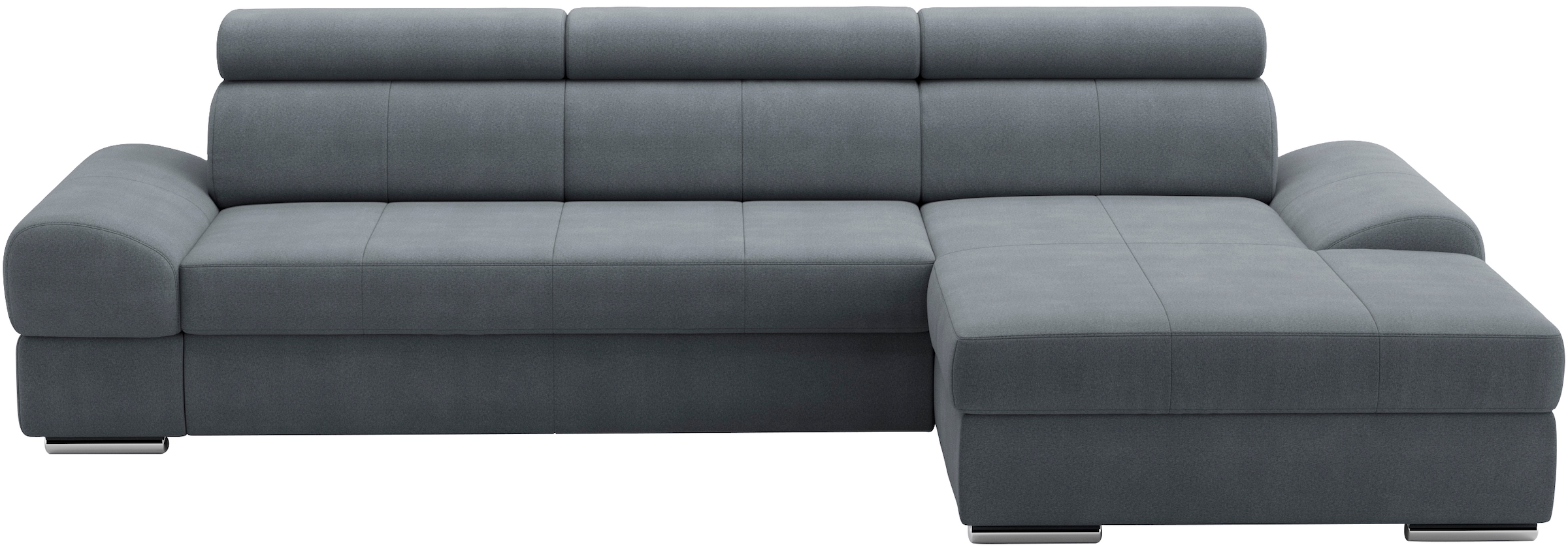 sit&more Ecksofa »Broadway L-Form« inklusive Kopfteilverstellung, wahlweise mit Bettfunktion