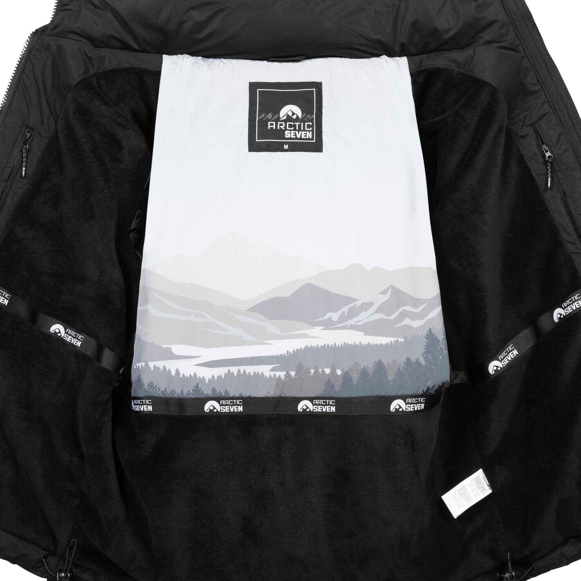 Arctic Seven Winterjacke »Arctic Seven Herren Winter Steppjacke AS421«