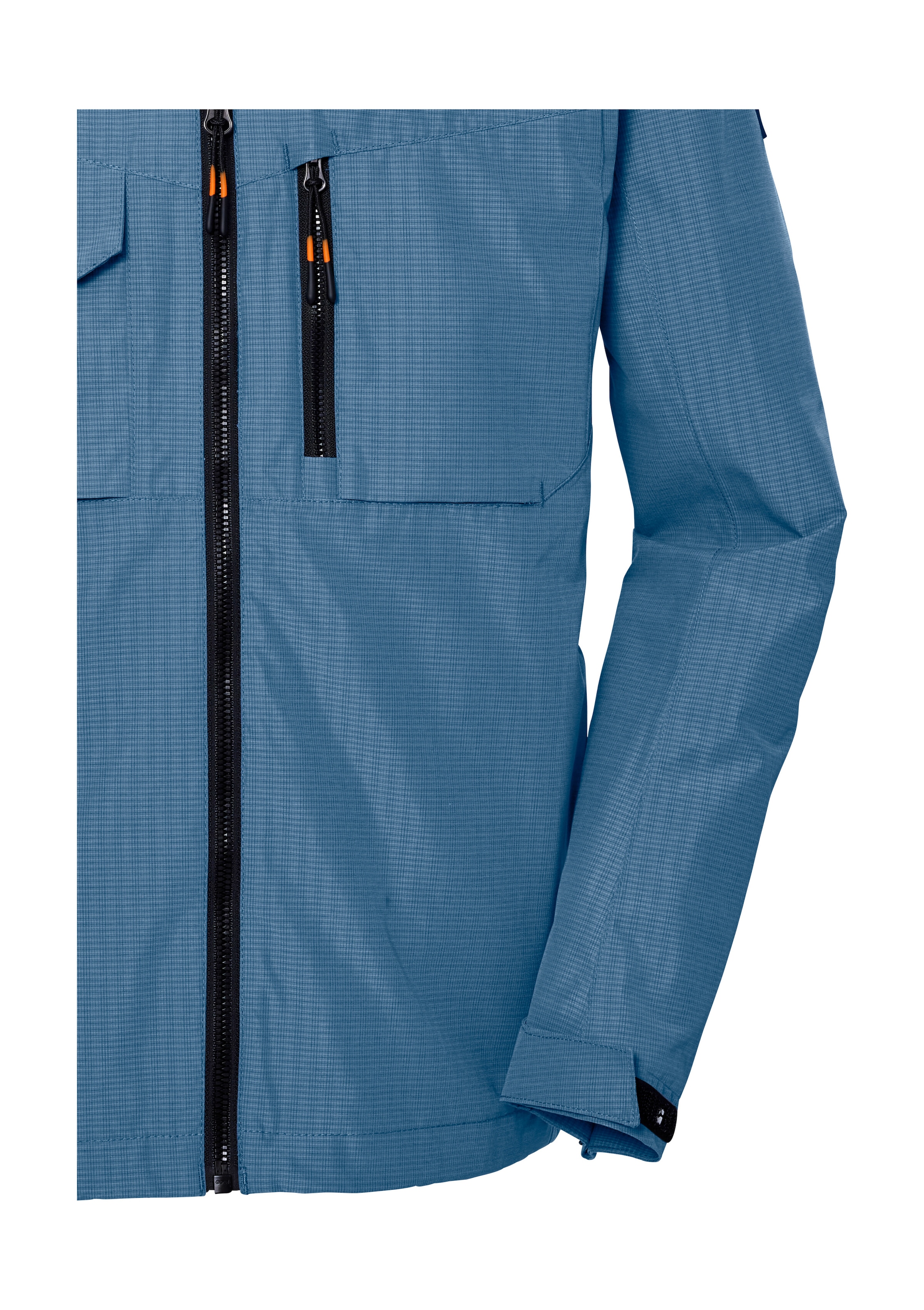 Killtec Funktionsjacke »KOS 140 BYS JCKT«, Wasserdichte Jacke mit verstellbarer Kapuze, PFAS-frei imprägniert