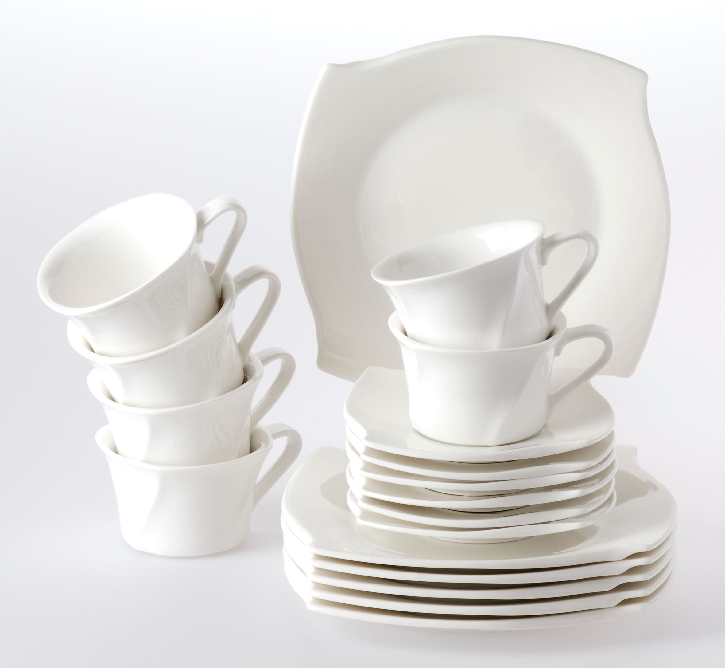 Retsch Arzberg Kaffeeservice »Geschirr-Set, Service Emotion« Spülmaschinenfest, 18 Teile, für 6 Personen