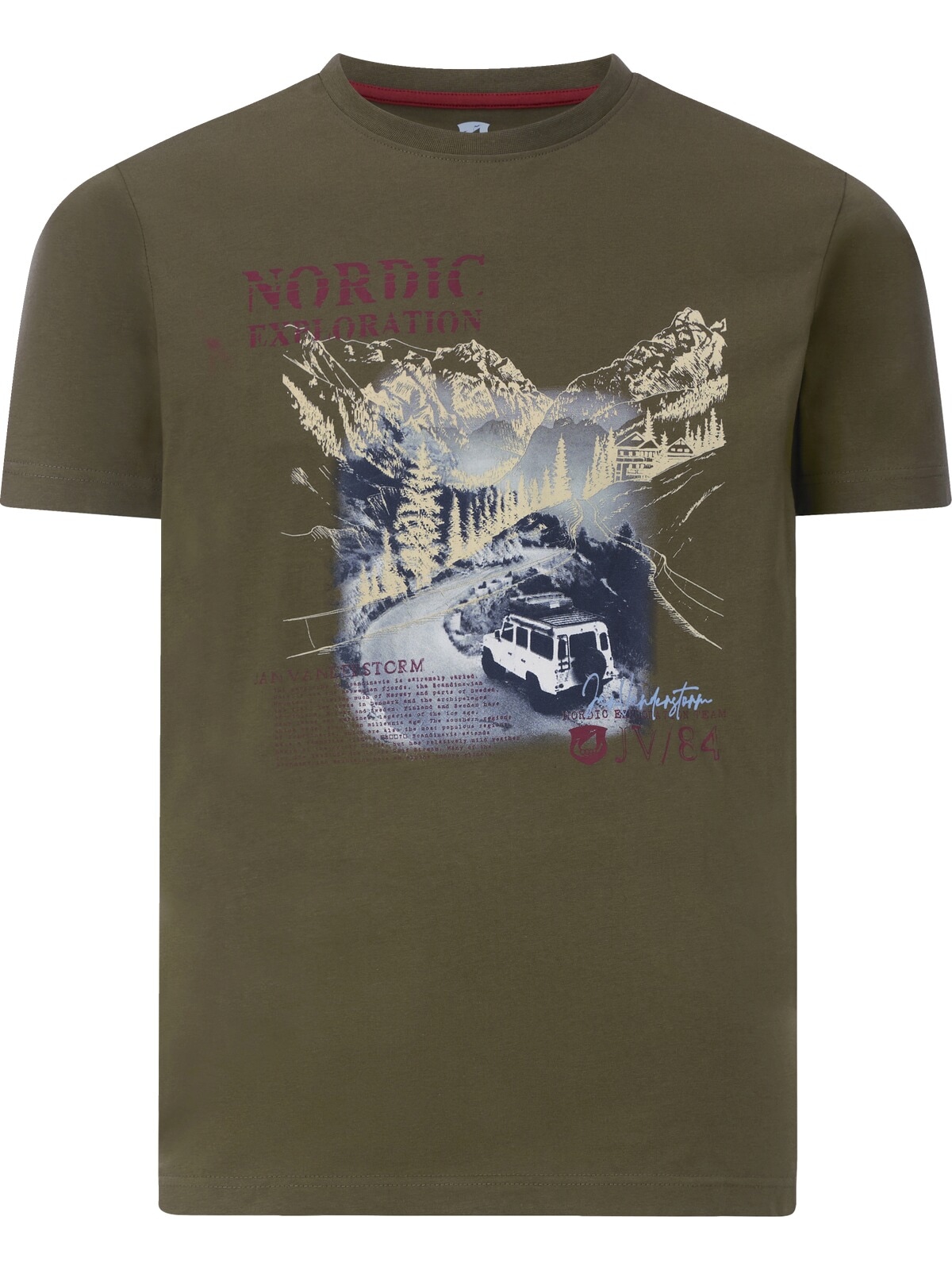 Jan Vanderstorm T-Shirt »T-Shirt HAKSE«