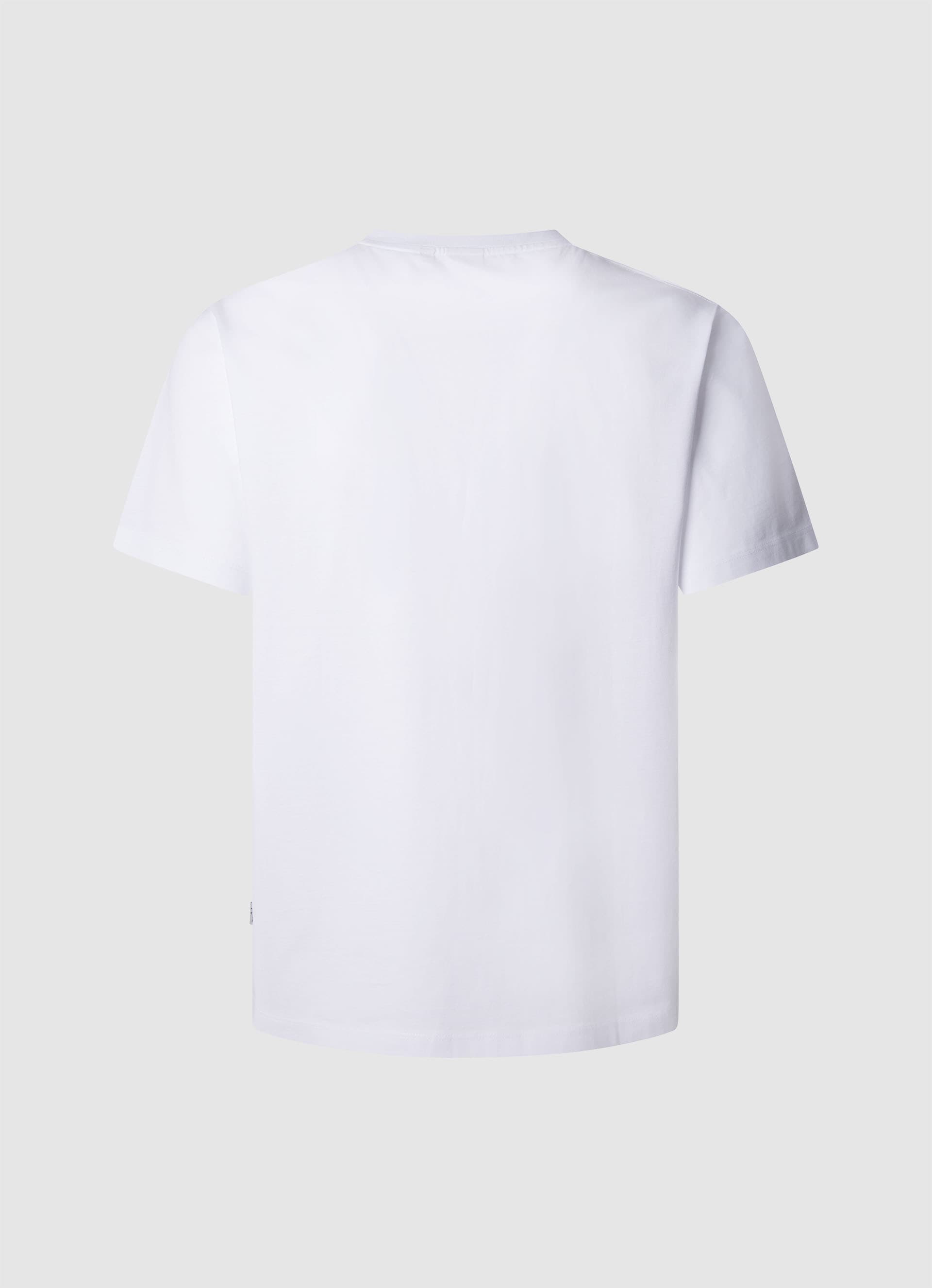 Pepe Jeans T-Shirt »FLAG BW«, mit Grafikprint vorne