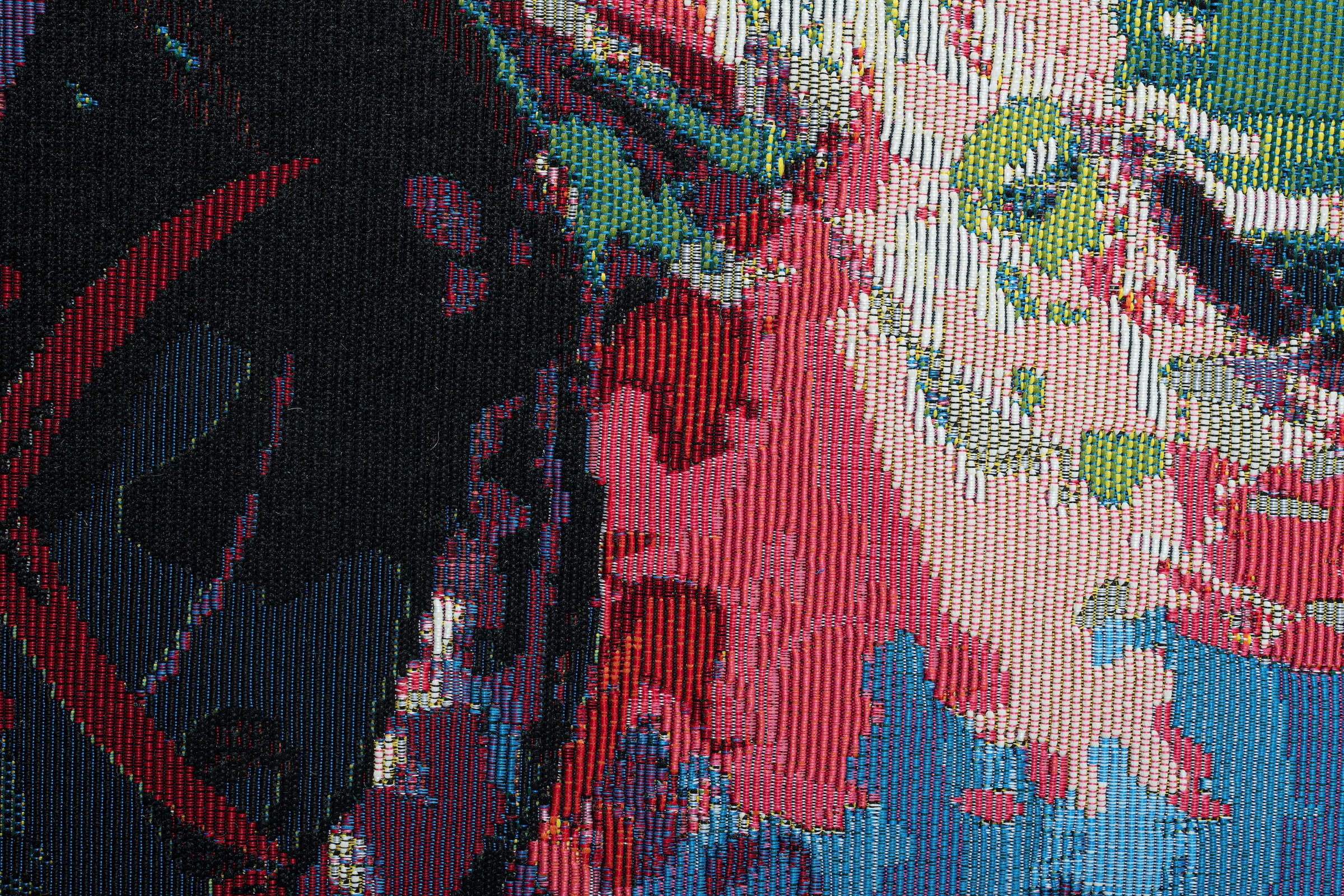 Sansibar Teppich »Rantum-Beach SA-026«, rechteckig, 5 mm Höhe, Flachgewebe, modernes Design, In- und Outdoor geeignet