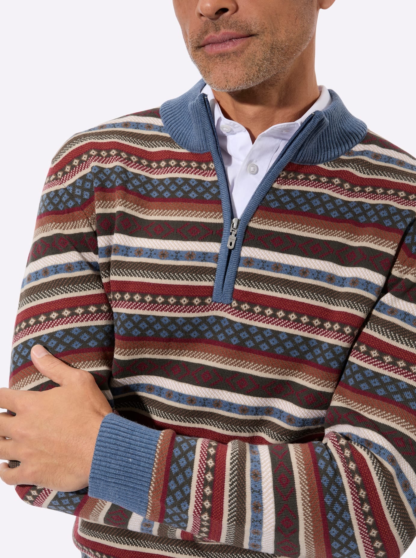 Classic Stehkragenpullover »Pullover«