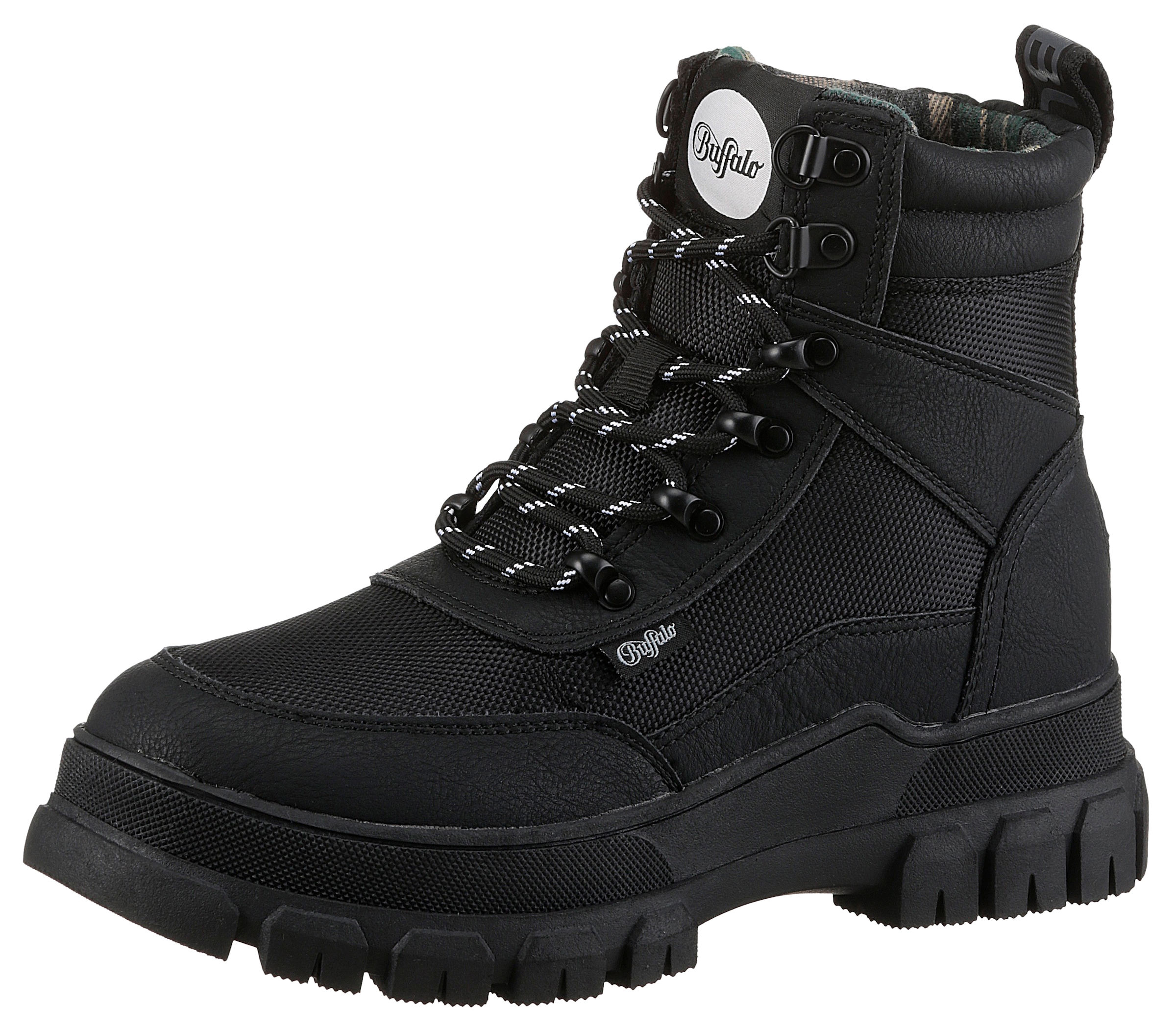 Schnürboots »NOVA COM VEGAN«, Stiefelette, High Top Sneaker, Plateauabsatz, mit Memory...