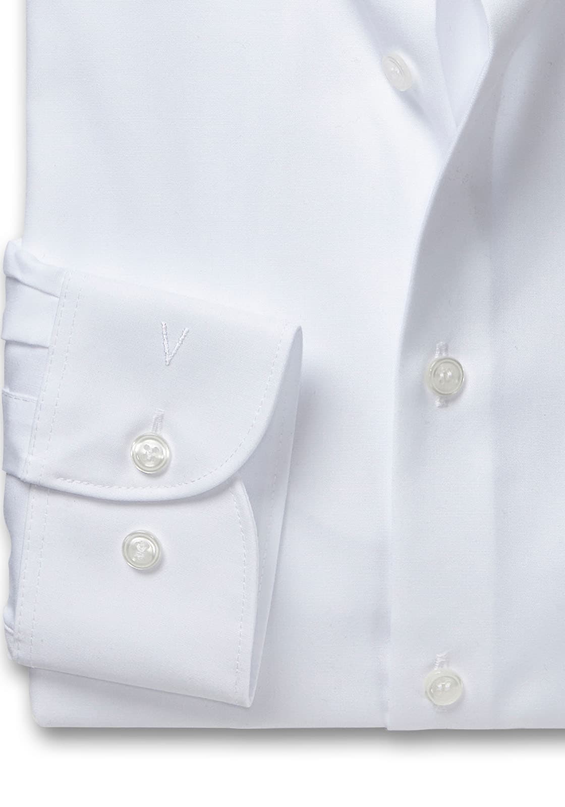 MARVELIS Langarmhemd New York Kentkragen, Businesshemd, körpernah, extra langer Arm