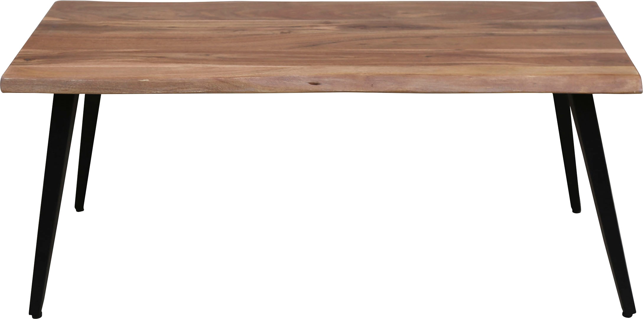 byLIVING Couchtisch »Caddy«, Tischplatte mit Baumkante, Breite 110 oder 60 cm