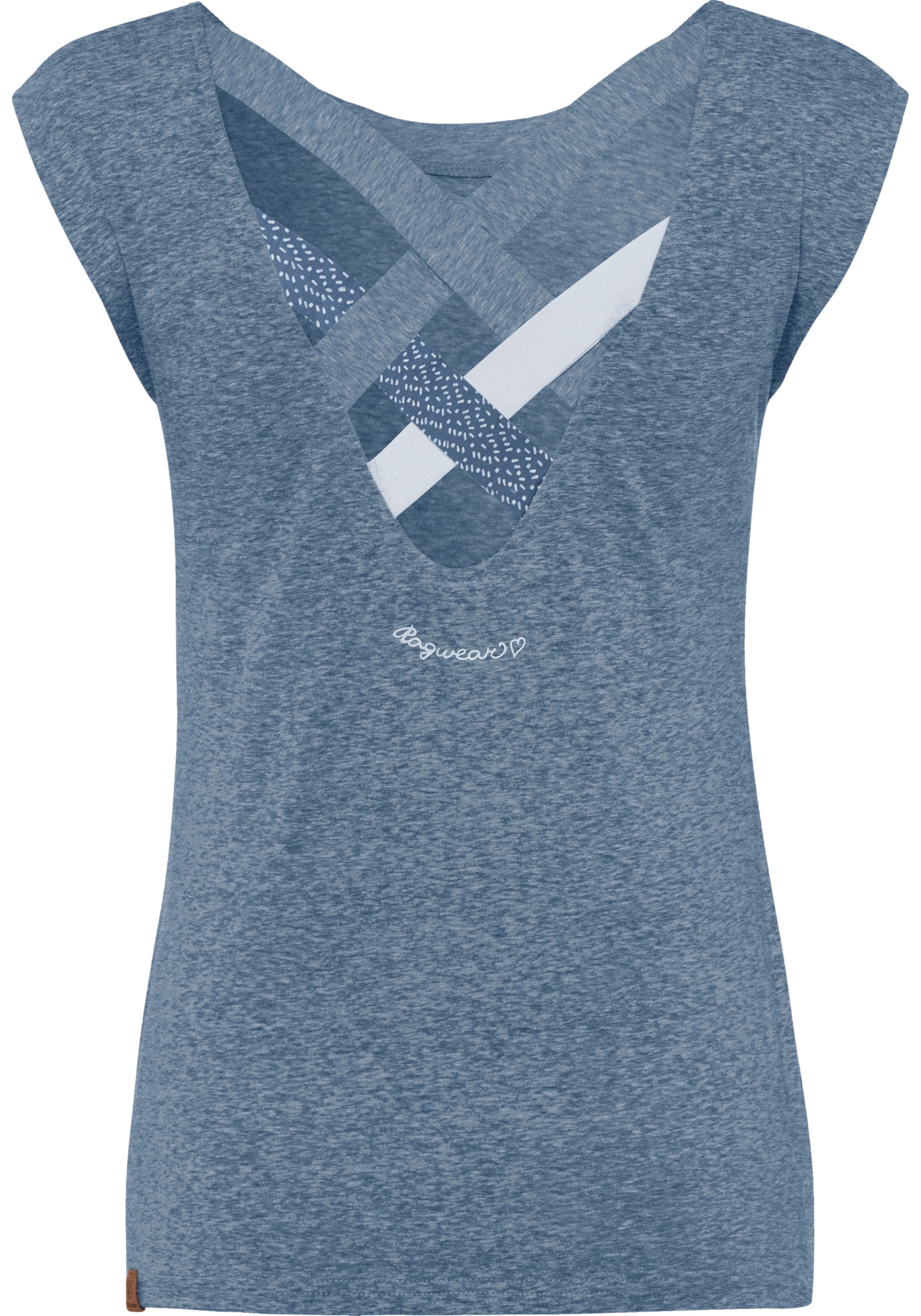 Ragwear T-Shirt »SOFIA bei online Rückenausschnitt OTTO O«, mit besonderem