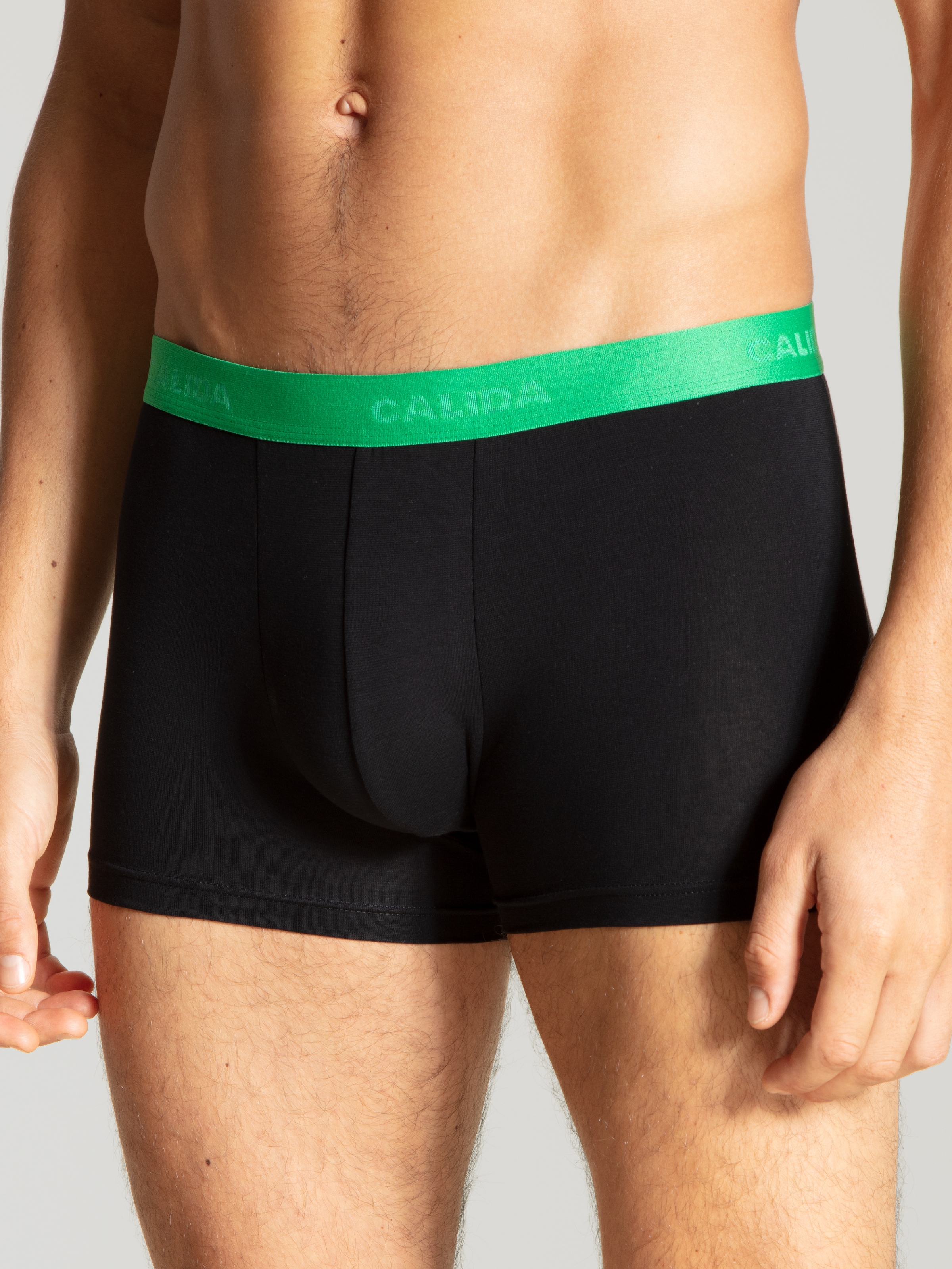 CALIDA Boxershorts »Natural Benefit«, (3er Pack), Single Jersey-Qualität, elastisch