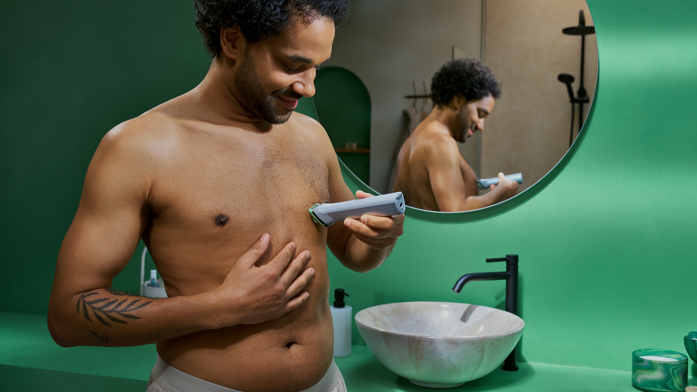 Philips Multifunktionstrimmer »Series 5000 MG5921/15«, 10 Aufsätze, 10-in-1-Trimmer für Gesicht, Körper und Kopfhaare