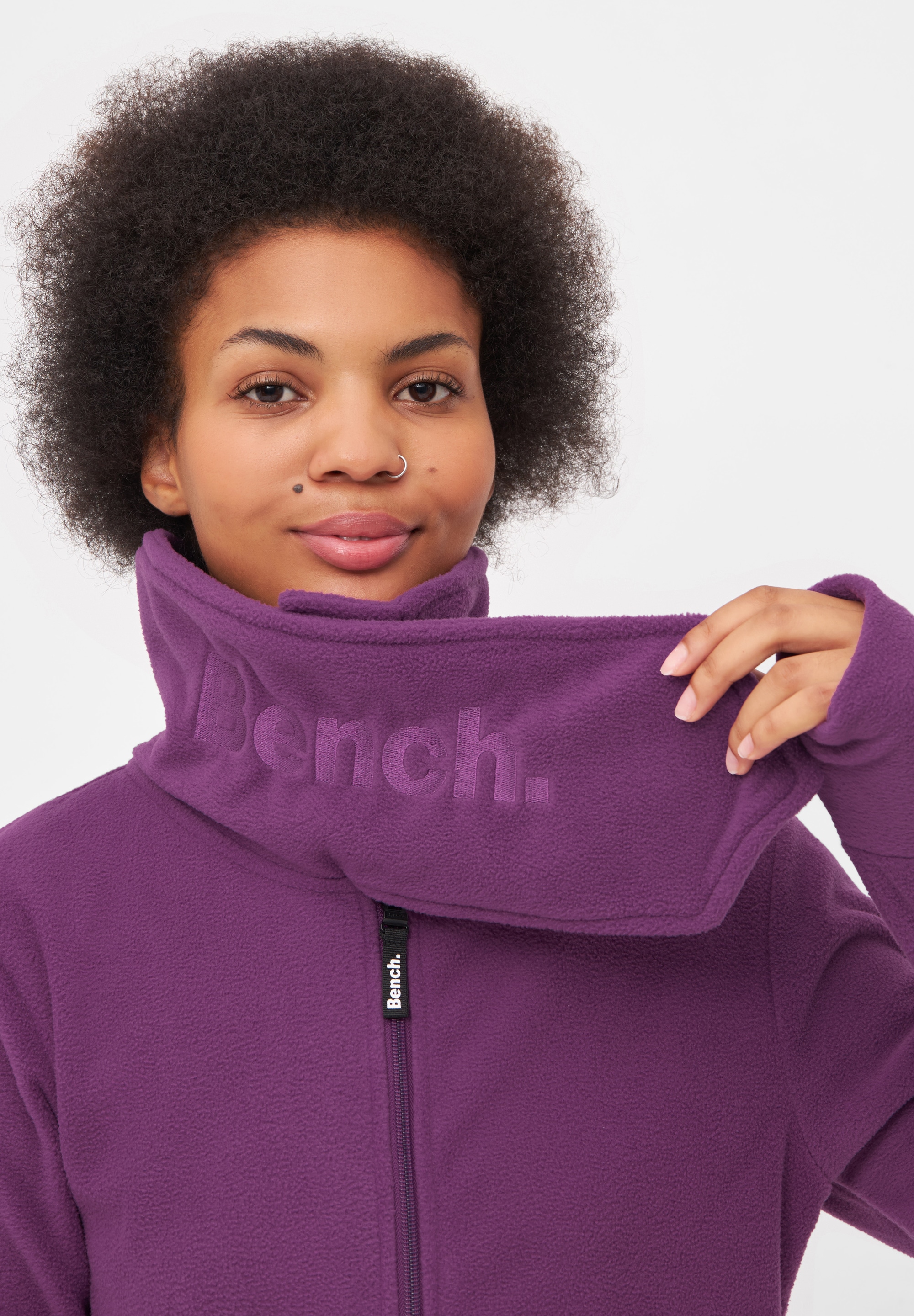 Bench. Fleecejacke »FUNNEL«