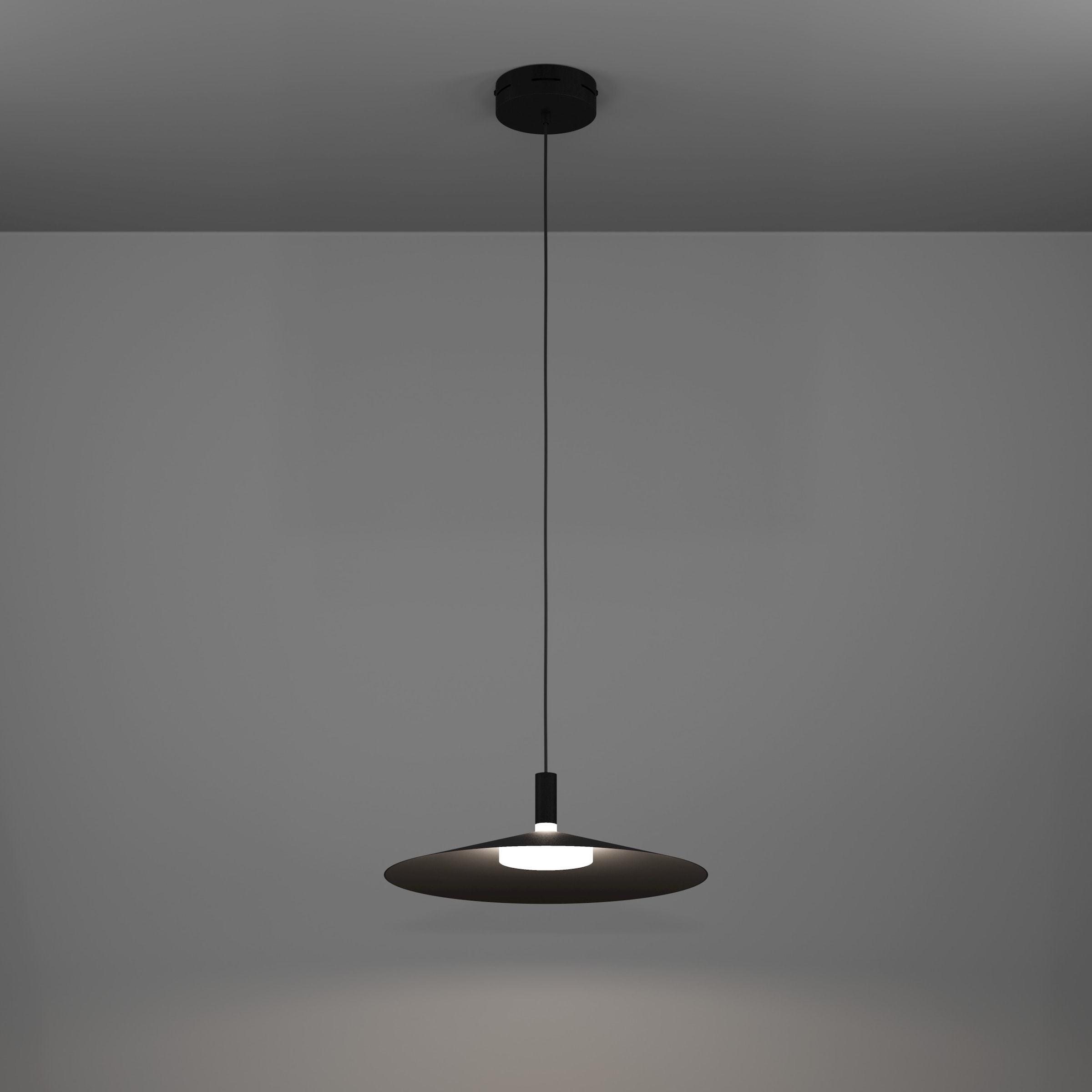 EGLO Hängeleuchte »CONOMAVILLA-Z Pendellampe - Stahl - LED - 15,5W - IP20« LED-Modul 1 Stk. Kaltweiß | Neutralweiß | RGB | Warmweiß Hängelampe, Deckenlampe, Wohnzimmer, Esszimmer, H120 x Ø45 cm