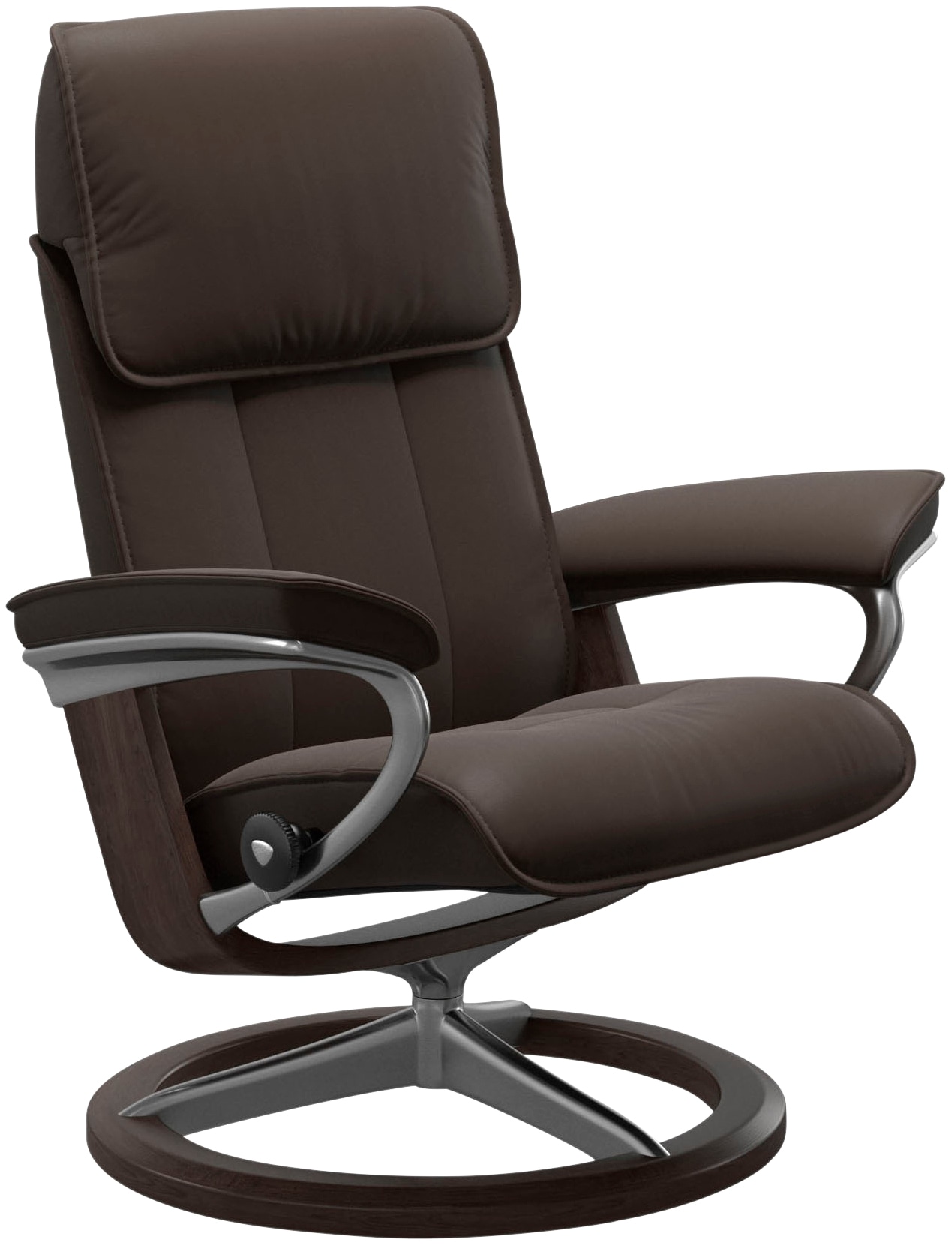 Stressless® Relaxsessel »Admiral«, mit Signature Base, Größe M & L, Gestell Wenge