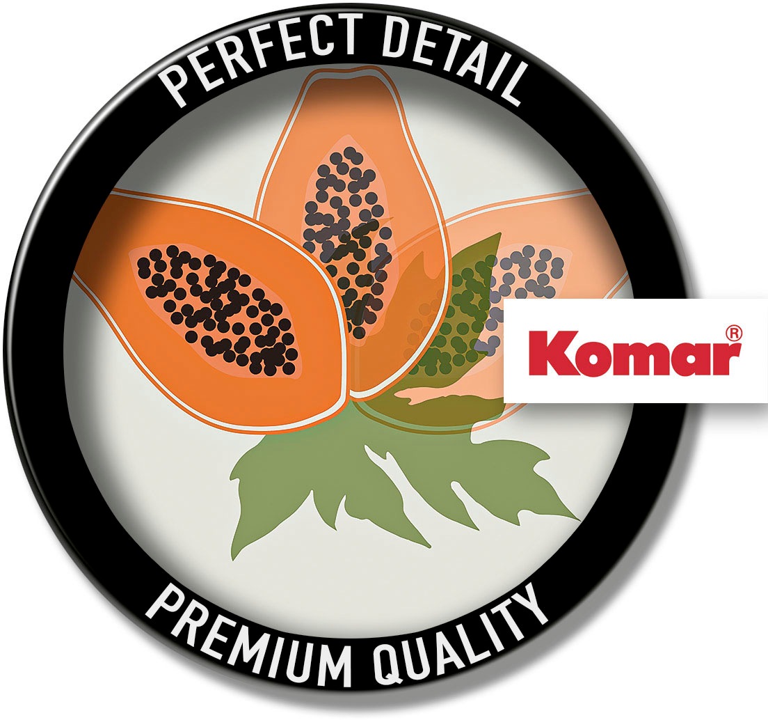 Komar Wandbild »Cultivated Papaya«, (1 St.), Deutsches Premium-Poster Fotopapier mit seidenmatter Oberfläche und hoher Lichtbeständigkeit. Für fotorealistische Drucke mit gestochen scharfen Details und hervorragender Farbbrillanz.