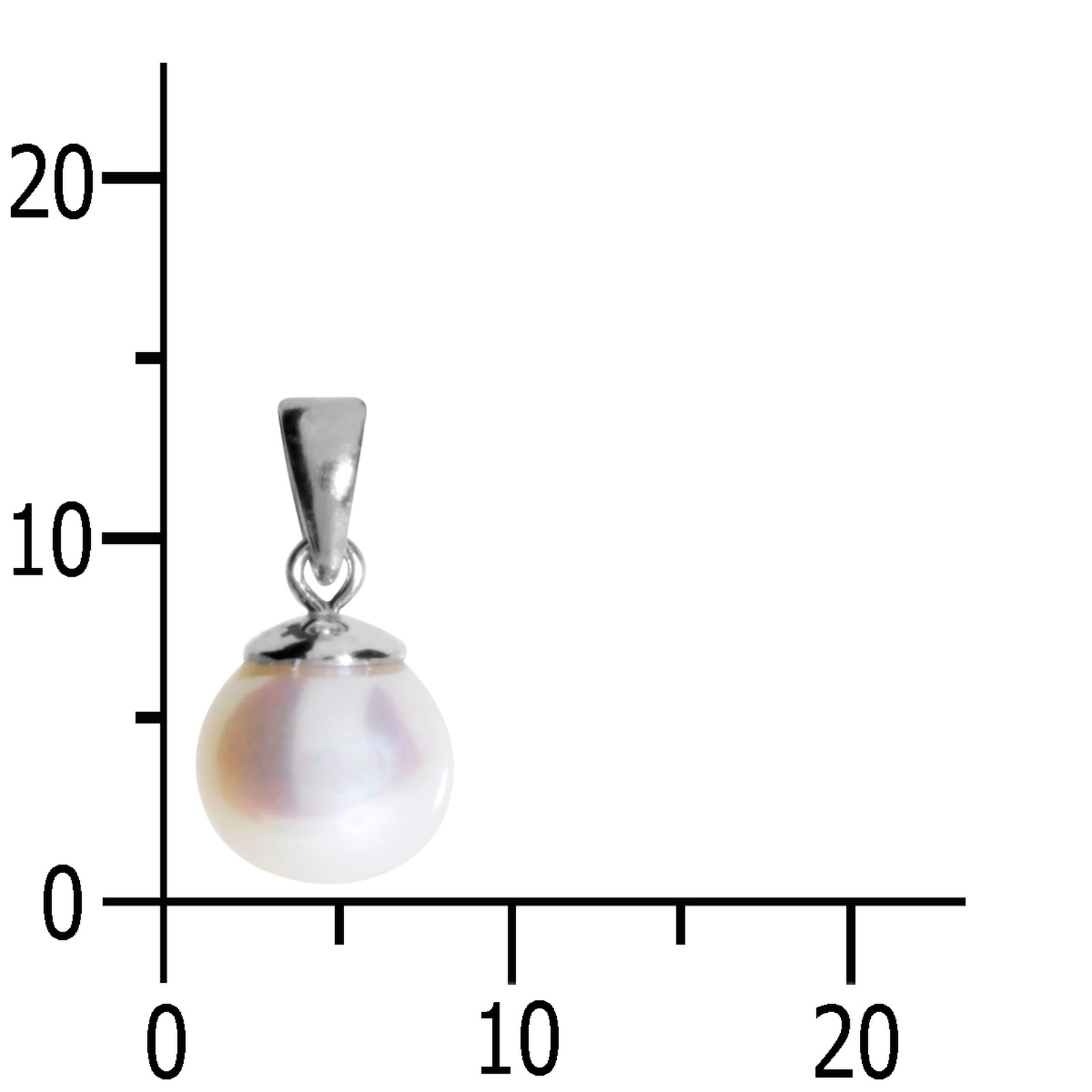 OSTSEE-SCHMUCK Kettenanhänger »- Ingrid 7 - Silber 925/000 - Zuchtperle«