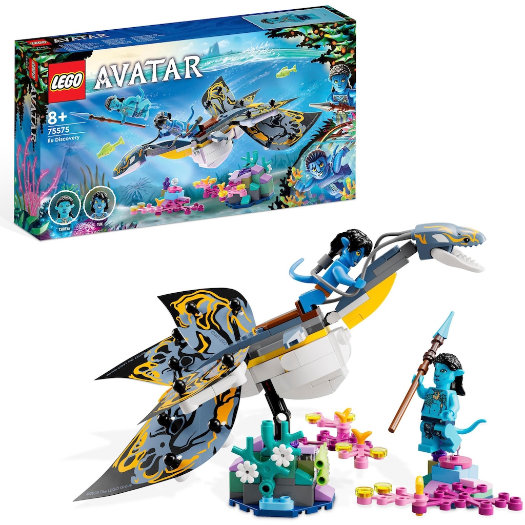 LEGO® Konstruktionsspielsteine »Entdeckung des Ilu (75575), LEGO® Avatar«, (179 St.)