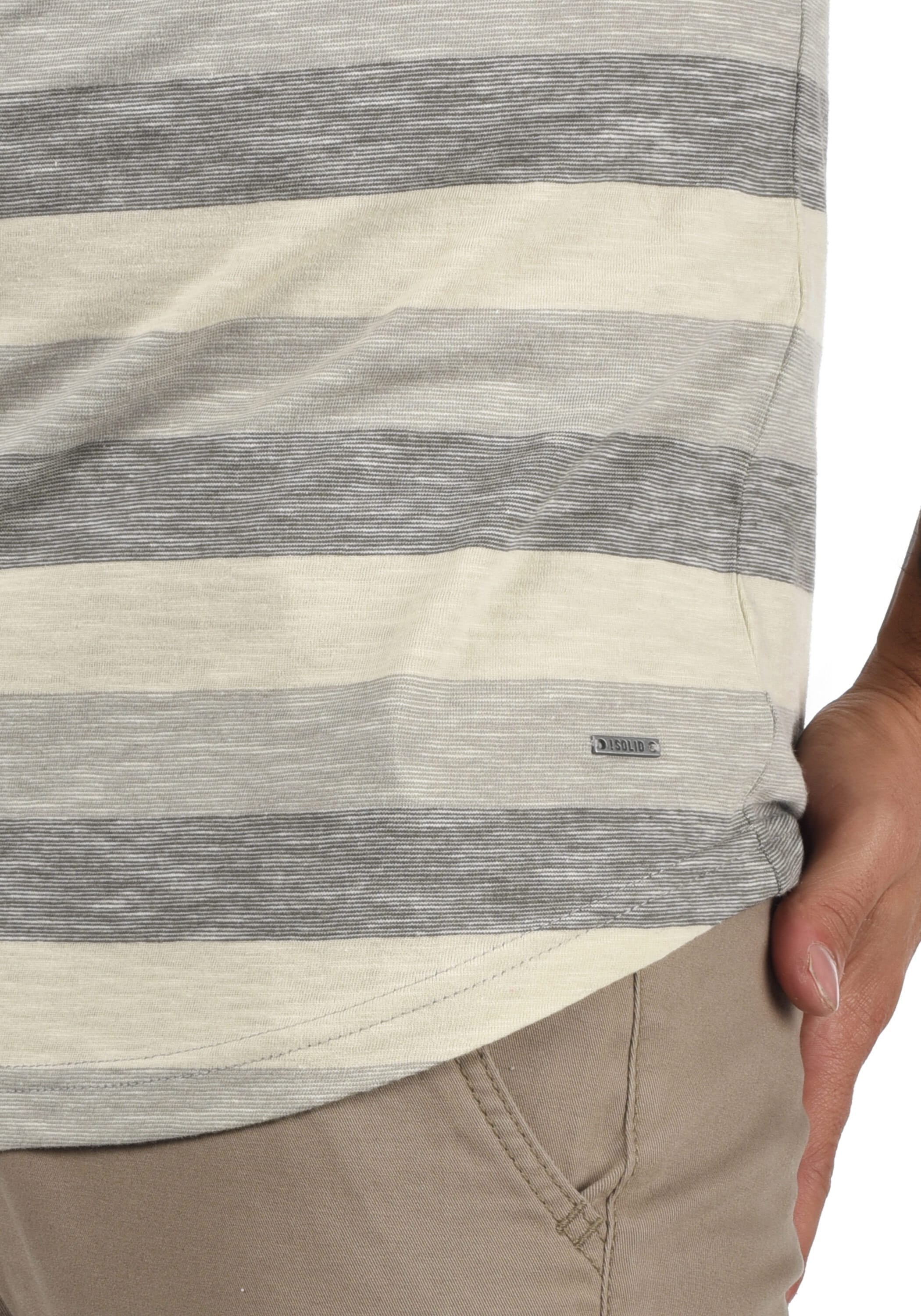 !Solid Rundhalsshirt »Rundhalsshirt SDThicco«