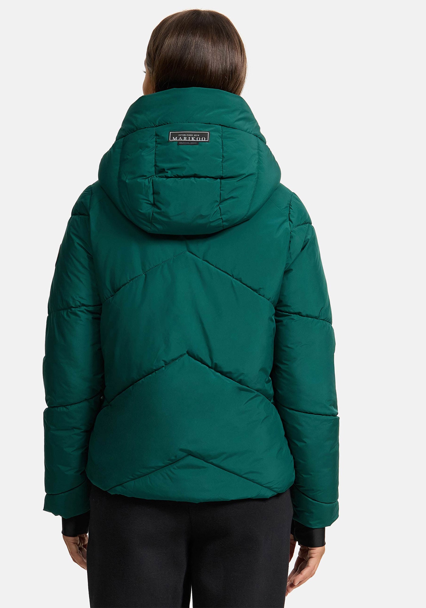 Marikoo Winterjacke »Marikoo Simaraa kurze Damen Winter Steppjacke N007«