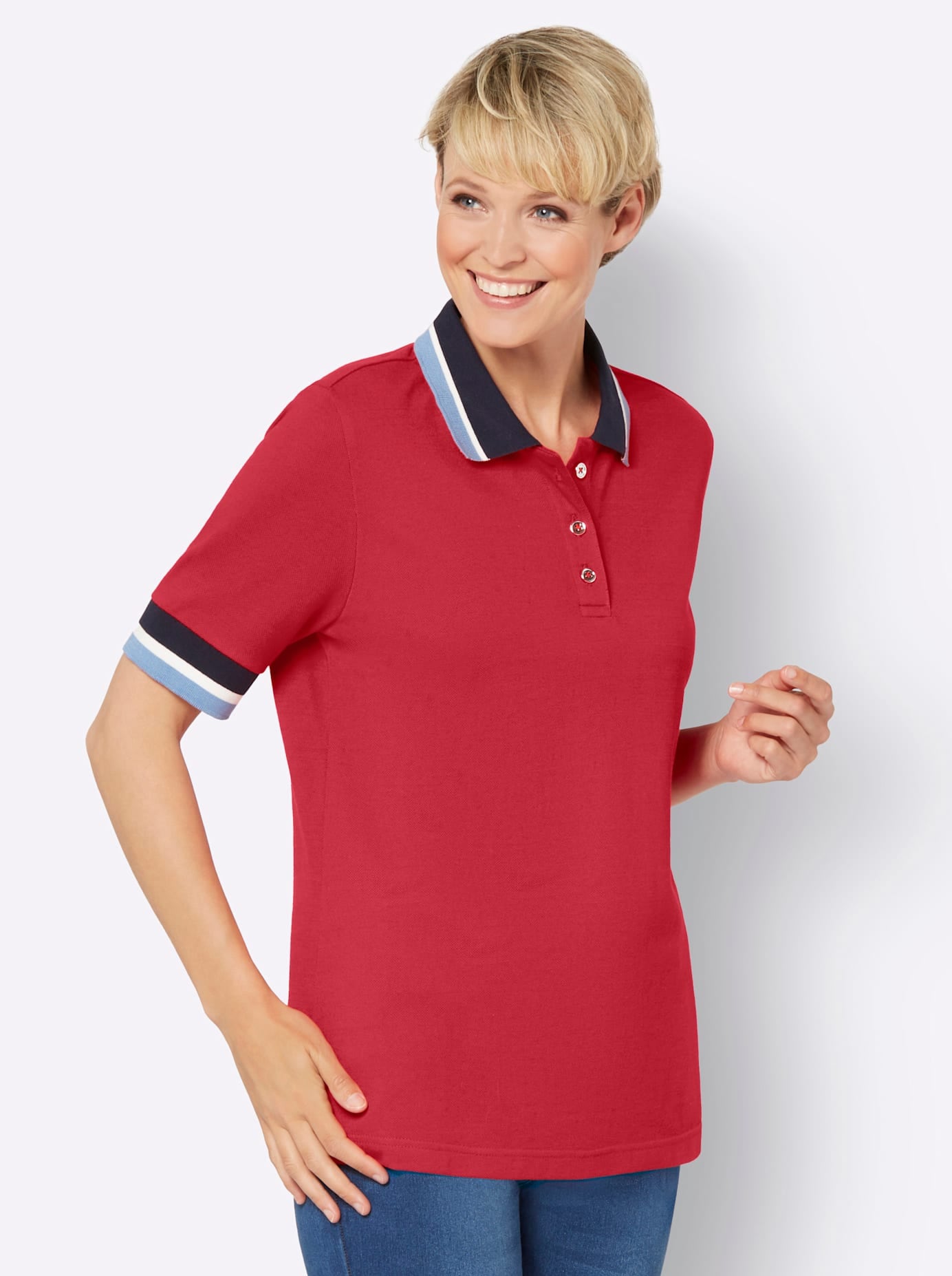 Classic Basics Poloshirt »Poloshirt«, (1 tlg.)