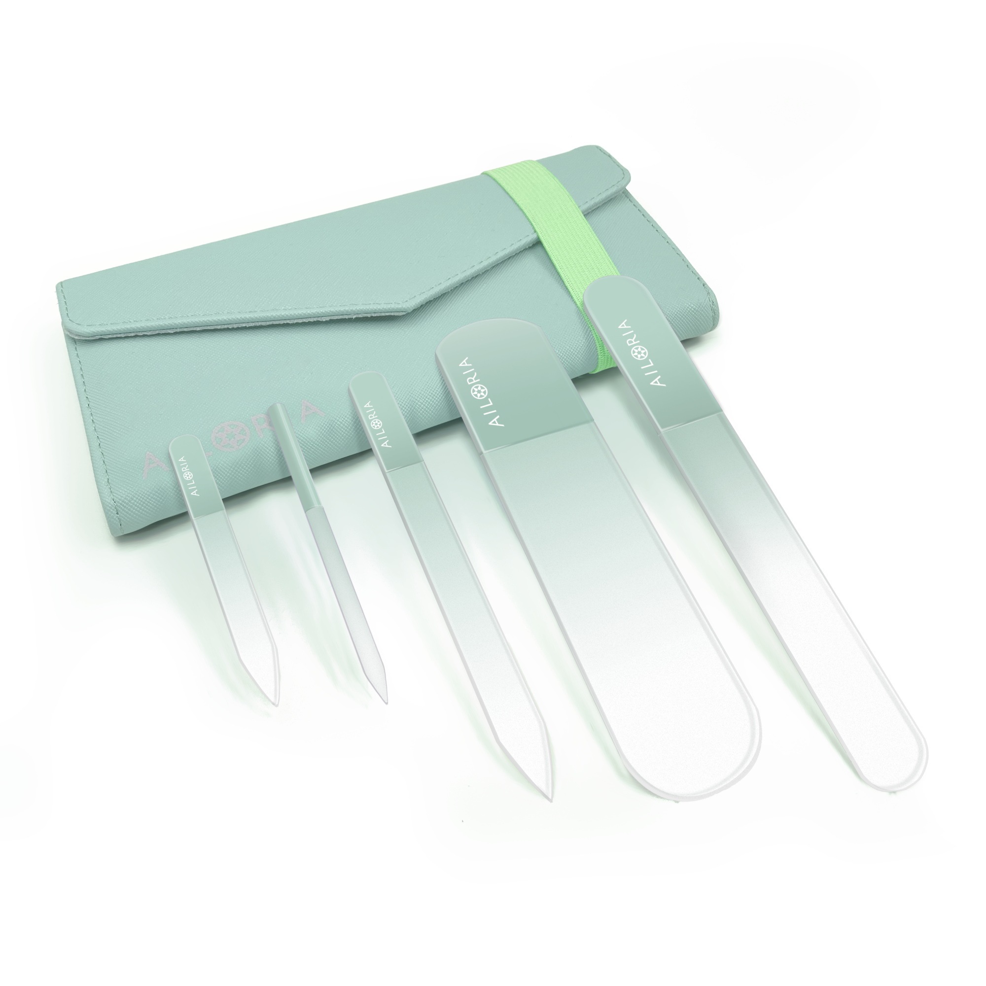 AILORIA Glasnagelfeile »Glas-Nagelfeilenset CONTOUR LUXE«