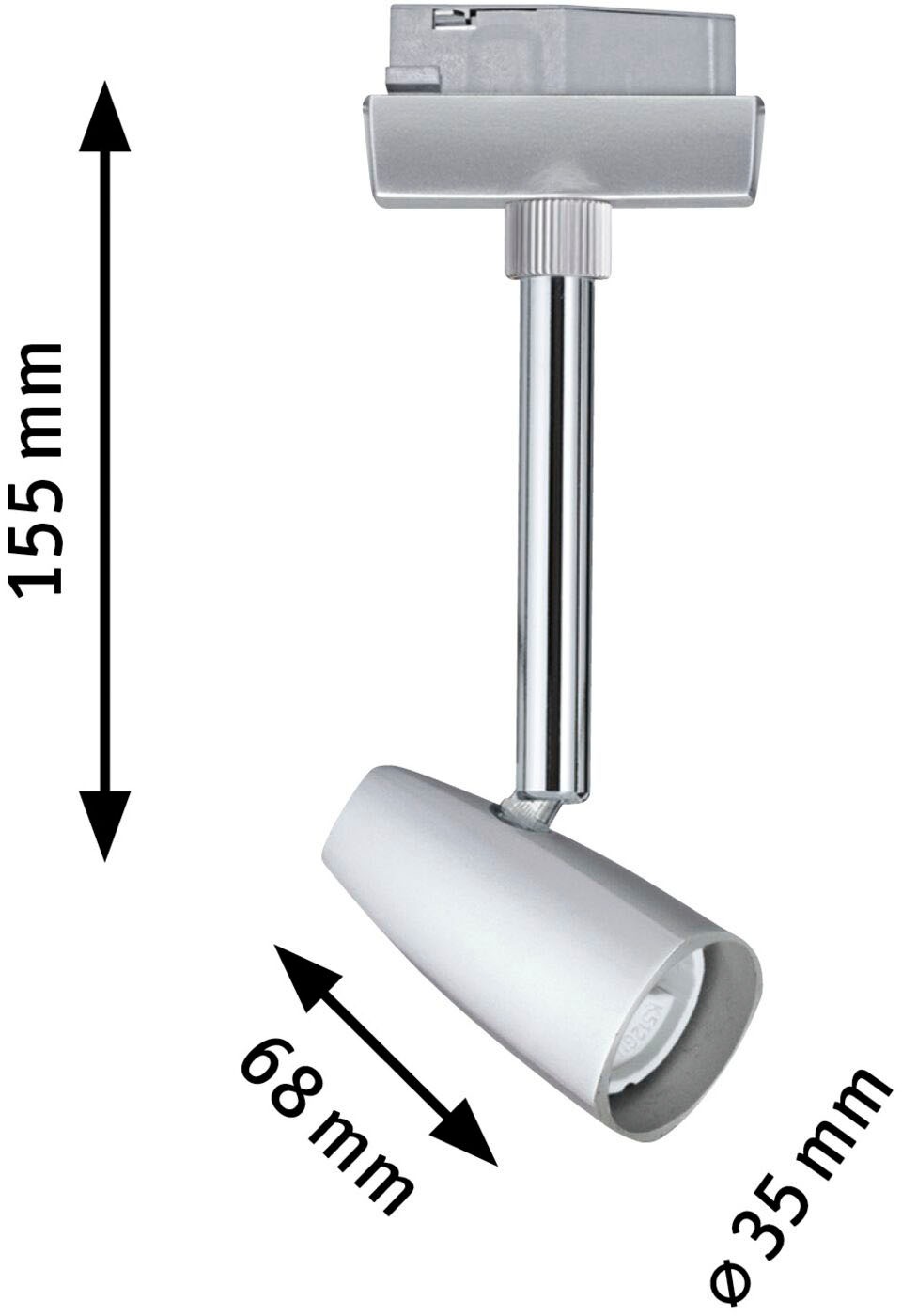 Paulmann Schienensystem-Leuchten »Urail«, GU10