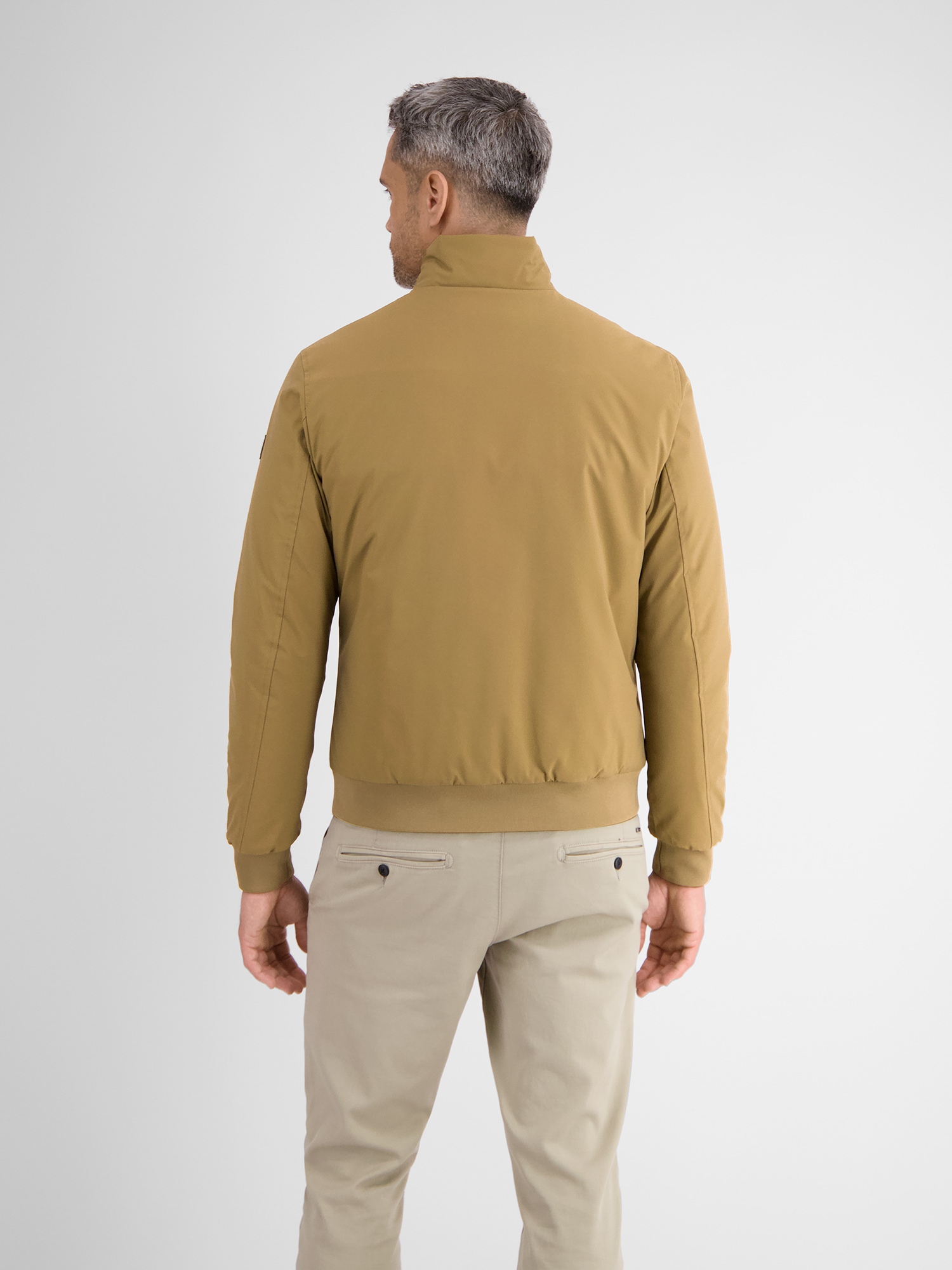 LERROS Outdoorjacke »LERROS Funktionaler Herren Blouson«, ohne Kapuze, Wasser- und windabweisend, atmungsaktiv
