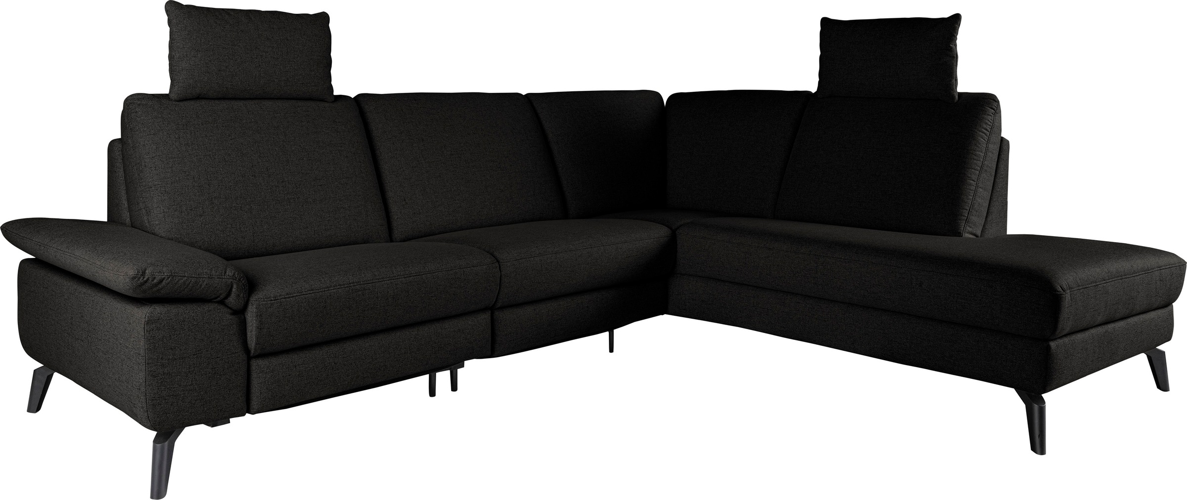 alina Ecksofa, inkl. Kopfstützen, wahlweise mit Relaxfunktion, Breite: 243 cm