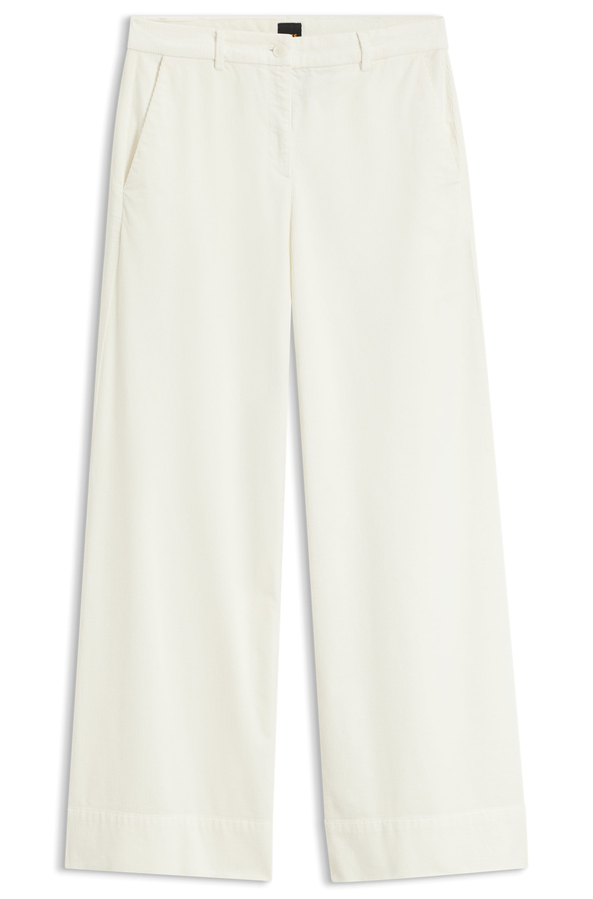 BOSS ORANGE Cordhose »Tacodi Premium Damenmode«  aus Baumwoll-Modal-Mix mit Stretch
