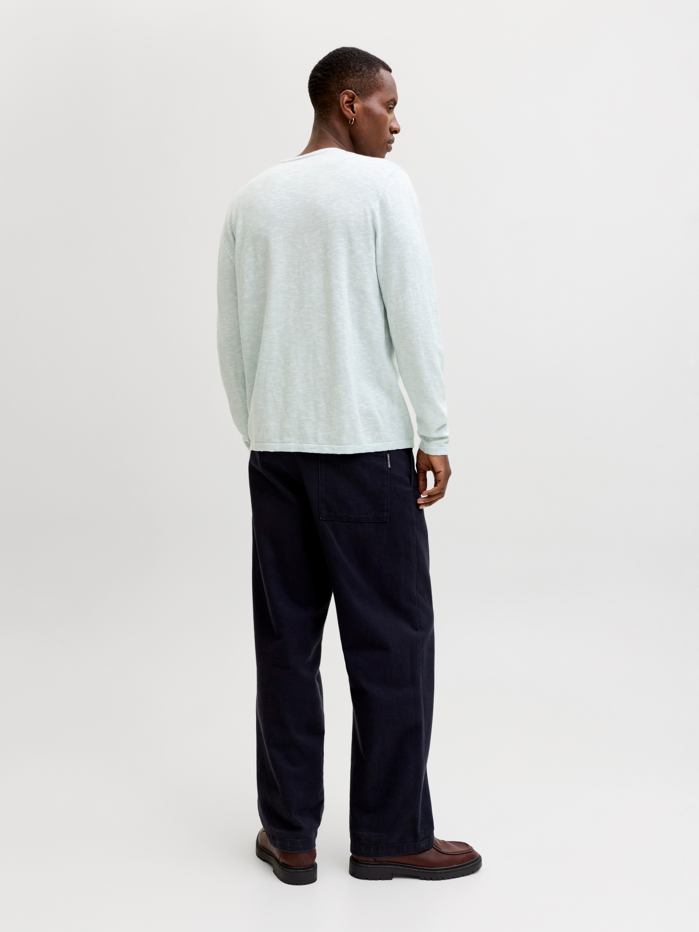 Jack & Jones Rundhalspullover »JJESUMMER KNIT CREW NECK SN« mit Rundhalsausschnitt