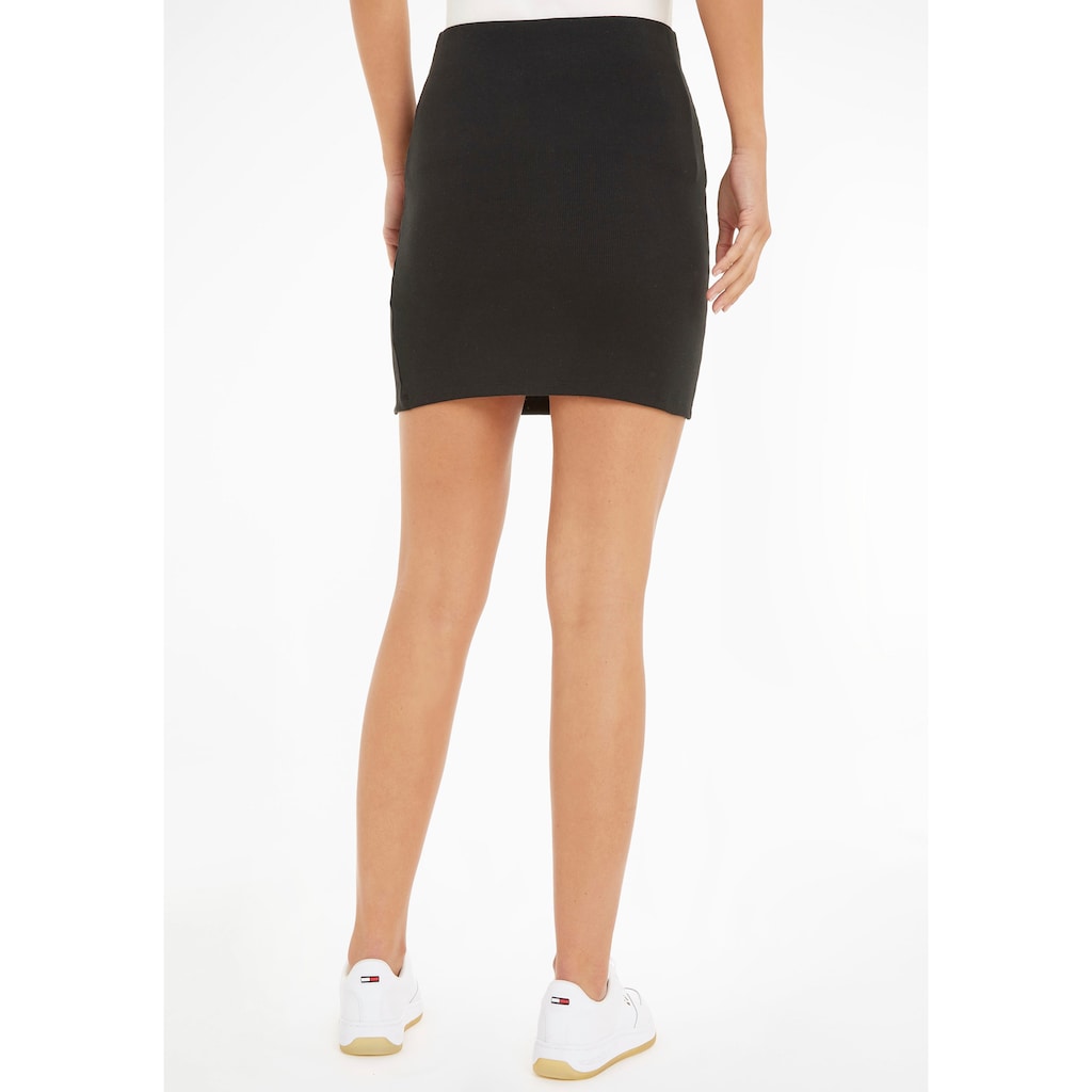 Tommy Jeans Jerseyrock »TJW SIDE SLIT BODYCON«, mit kleinem Schlitz auf dem linken Bein