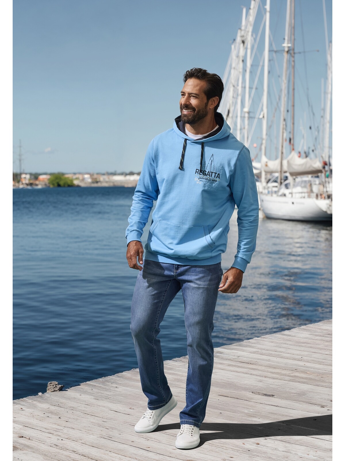 Jan Vanderstorm Kapuzensweatshirt »Sweatshirt GUNDBERT«
