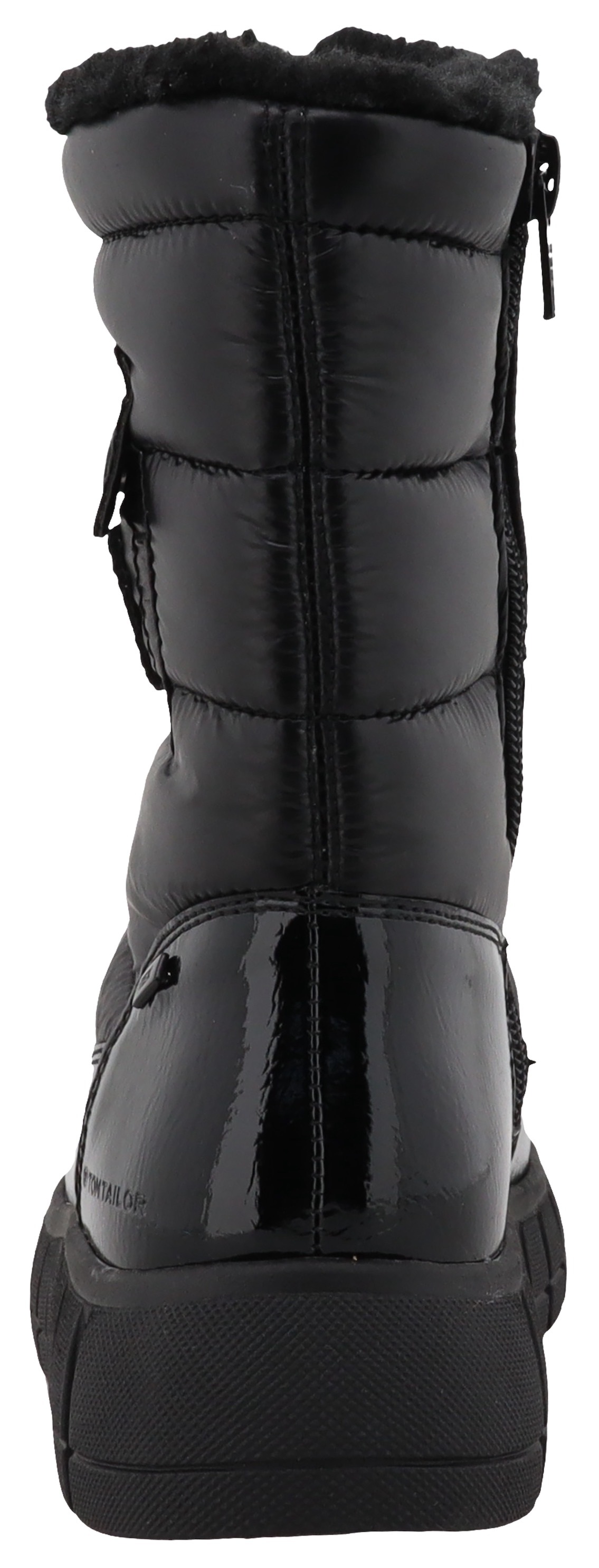 TOM TAILOR Snowboots, Keilabsatz, Winterboots, Winterstiefel mit Innenreißverschluss