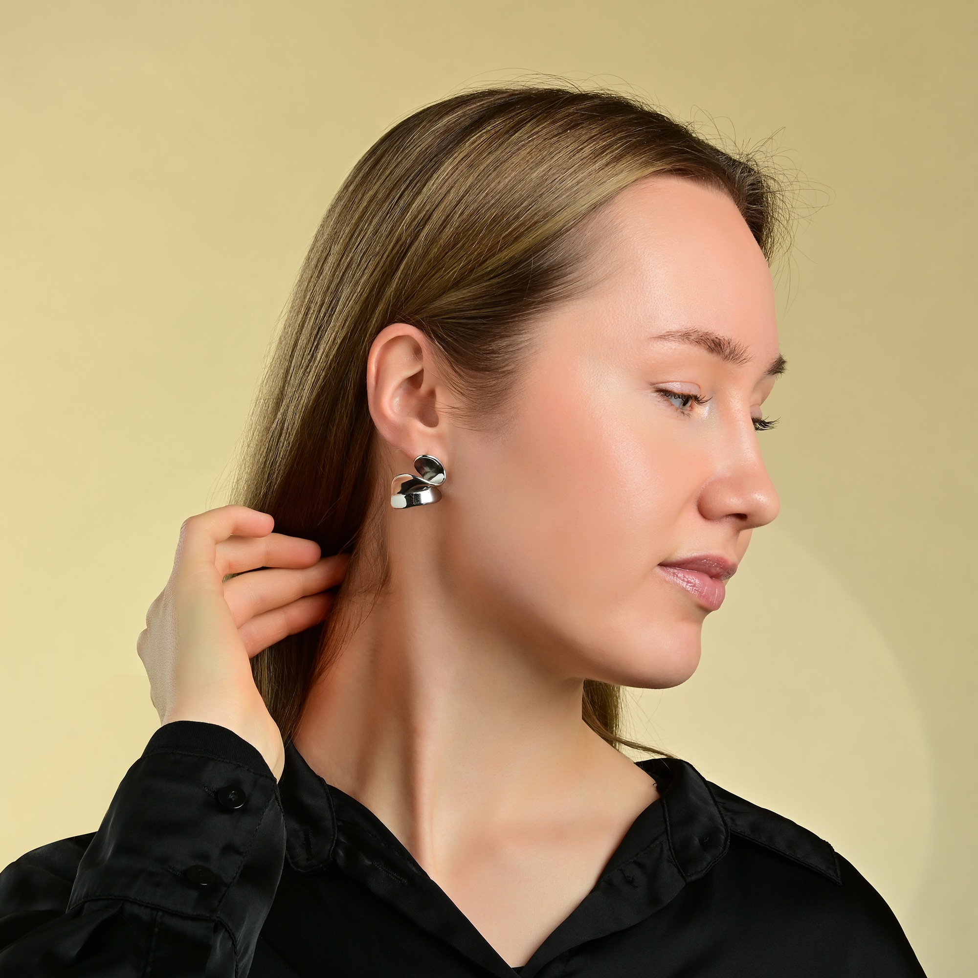 Adelia´s Paar Ohrstecker »Damen Ohrringe ¿ Ohrstecker aus Edelstahl«