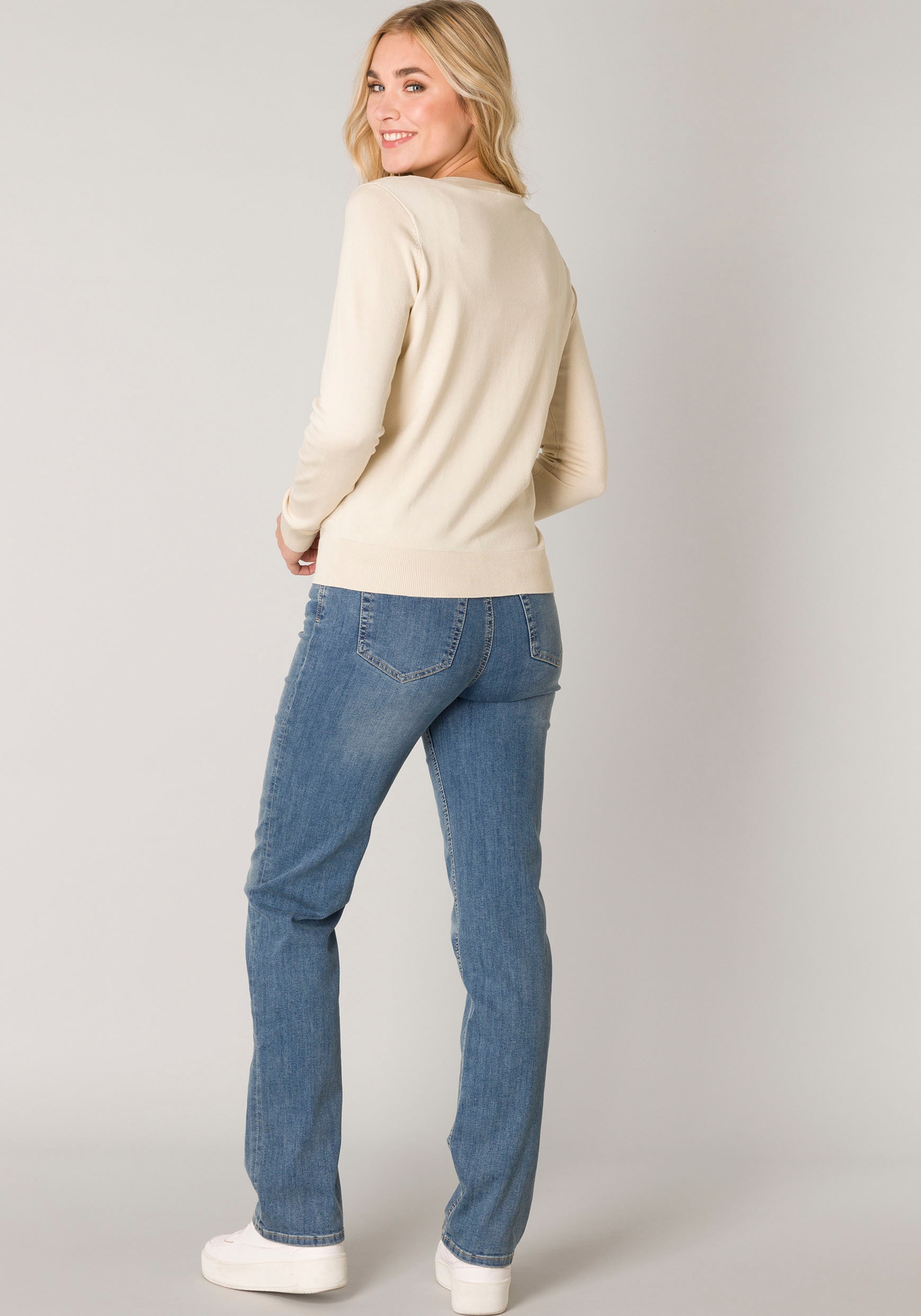 Base Level Strickjacke »Yvon«