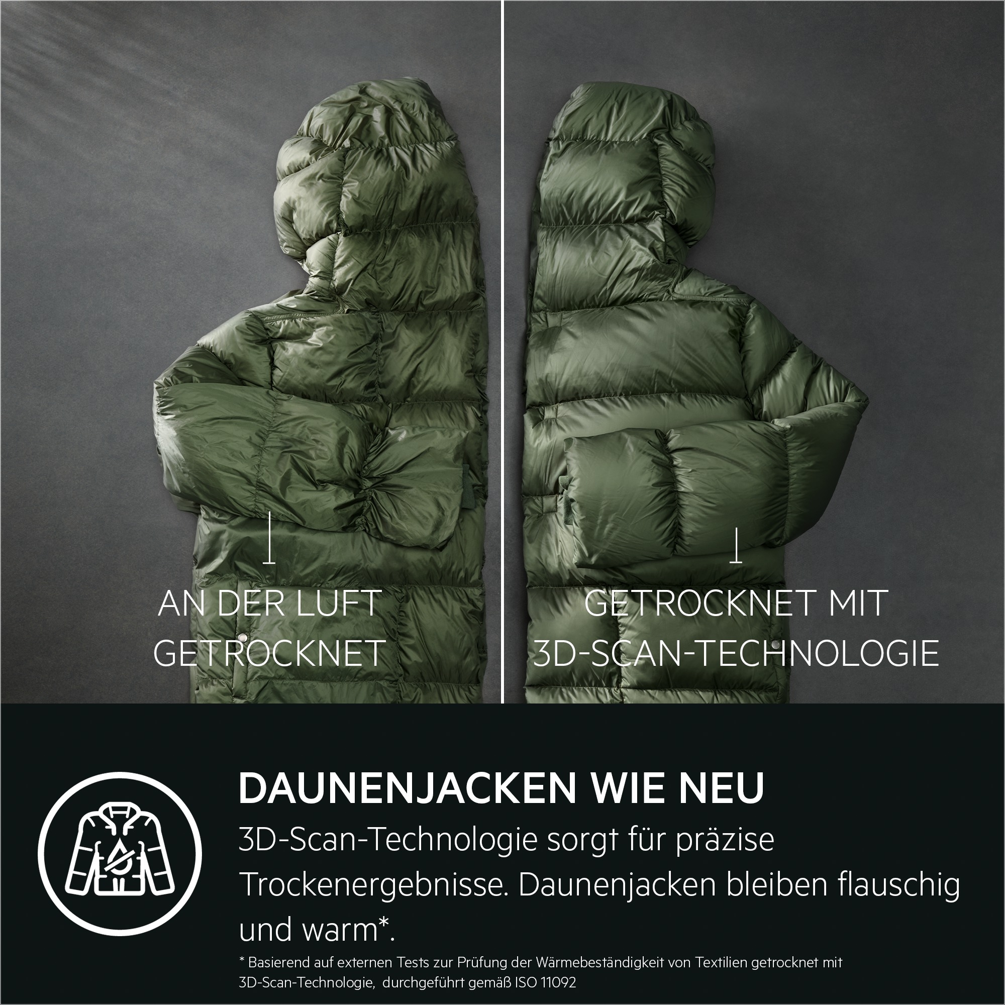 AEG Wärmepumpentrockner »TR9T75680, 3D-Scan-Restfeuchteermittlung, trocknet Wolle und Seide«, Serie 9000, 8 kg, 3D-Scan-Technologie-Restfeuchteermittlung, trocknet Wolle und Seide