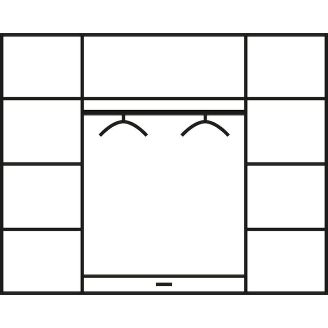 Schlafkontor Kleiderschrank »Karl«, in 2 Breiten, mit zusätzlichen  Einlegeböden bestellen bei OTTO