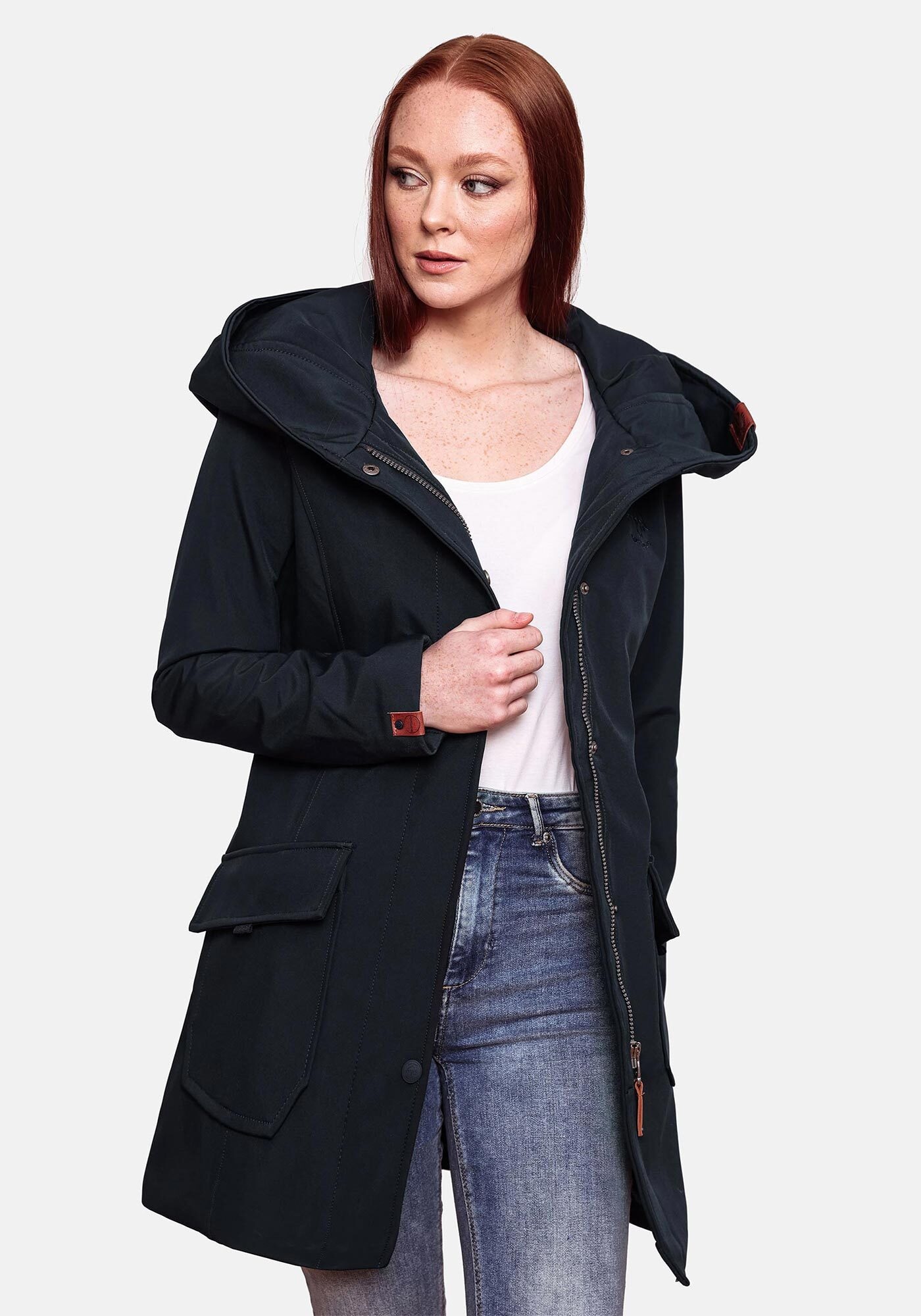 Marikoo Winterjacke »Marikoo Mayleen Damen Softshell Jacke B856«