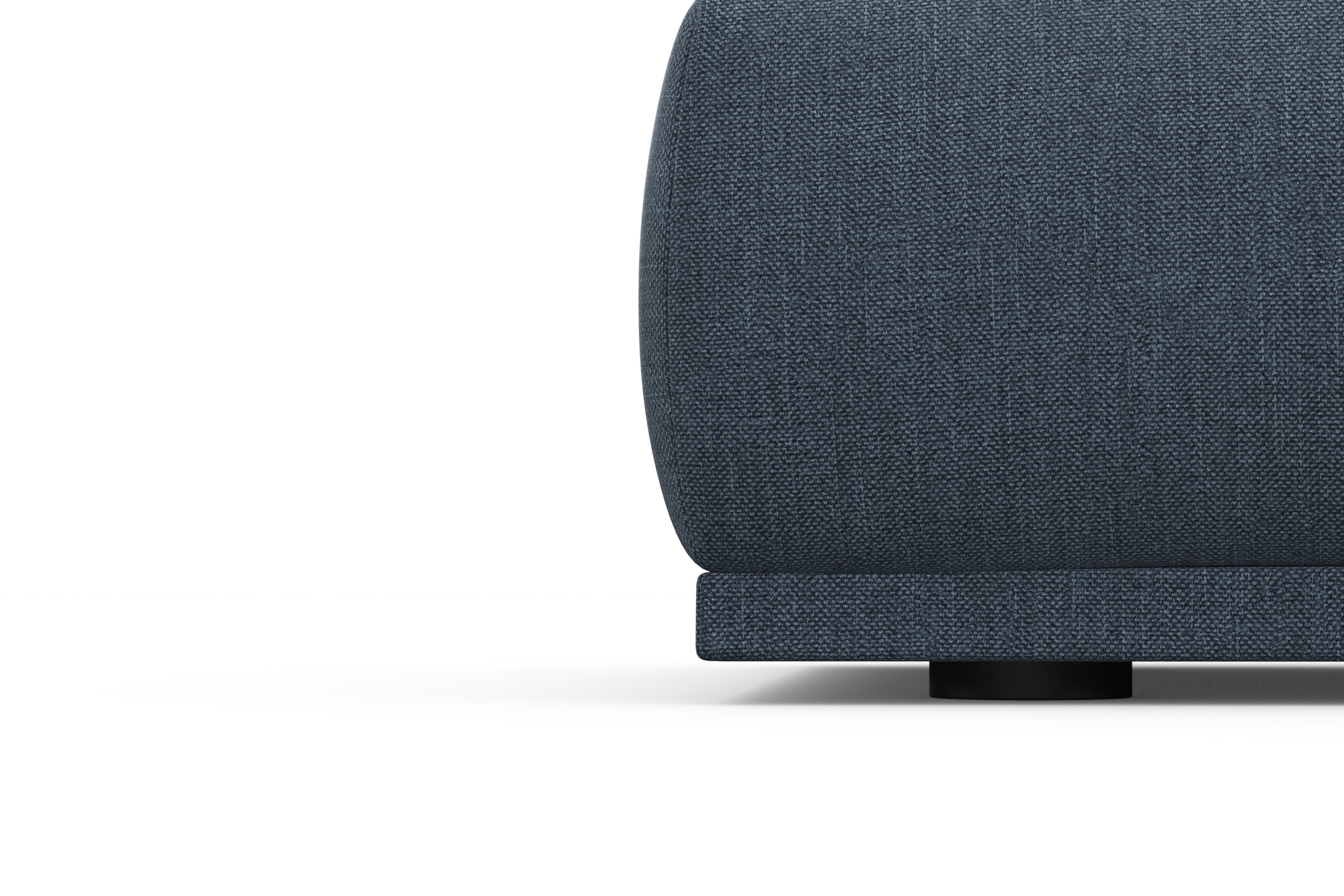 TRENDMANUFAKTUR Hocker »Braga, mit hochwertigem Kaltschaum, quadratisch, in Cord erhältlich«, (1 St.), moderner Polsterhocker, 85/42/85 cm (B/H/T)