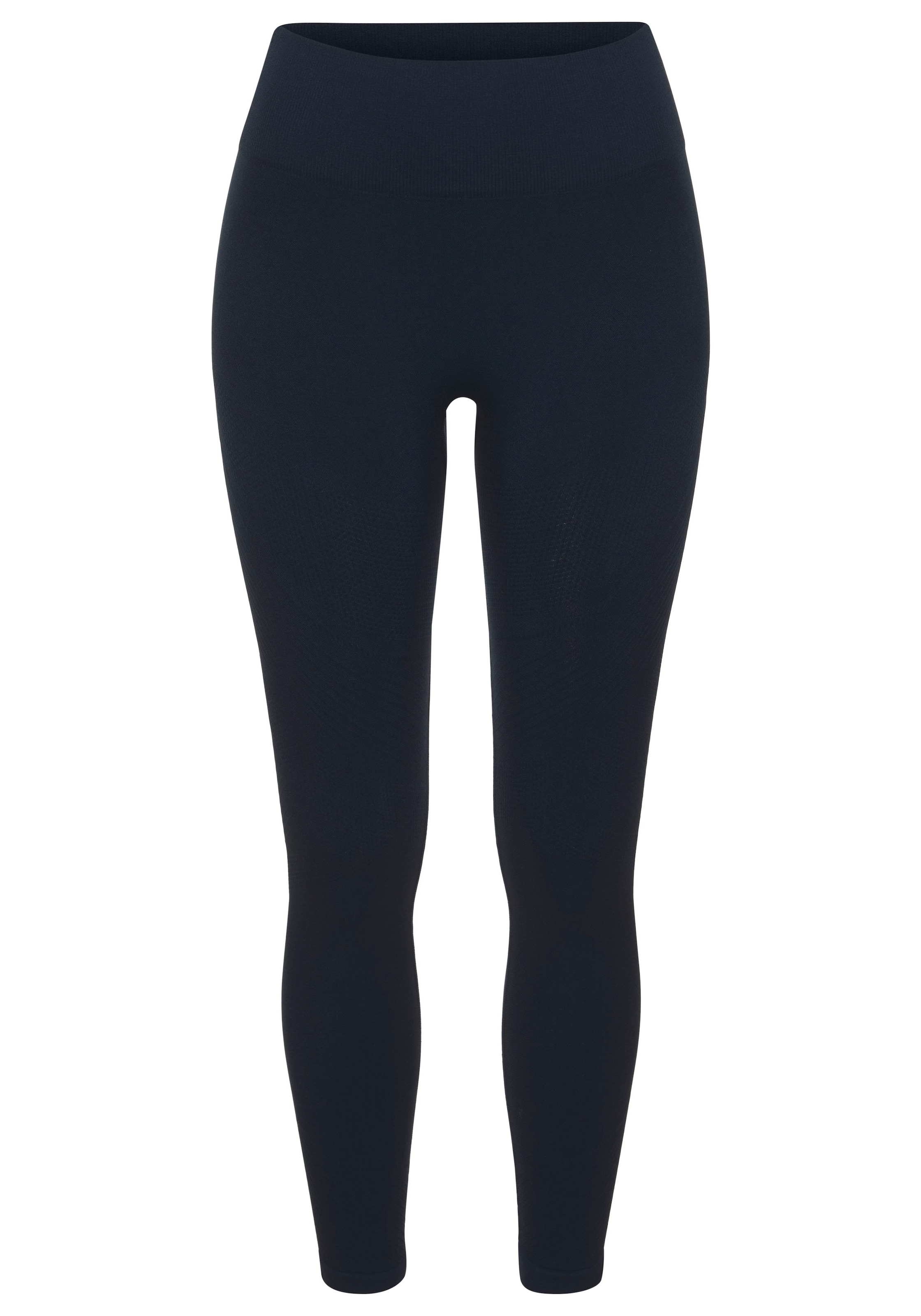 LASCANA Seamless Leggings »Po Push Up«, mit Rippstruktur und Shapingeffekt, Sporthose, Sportleggings