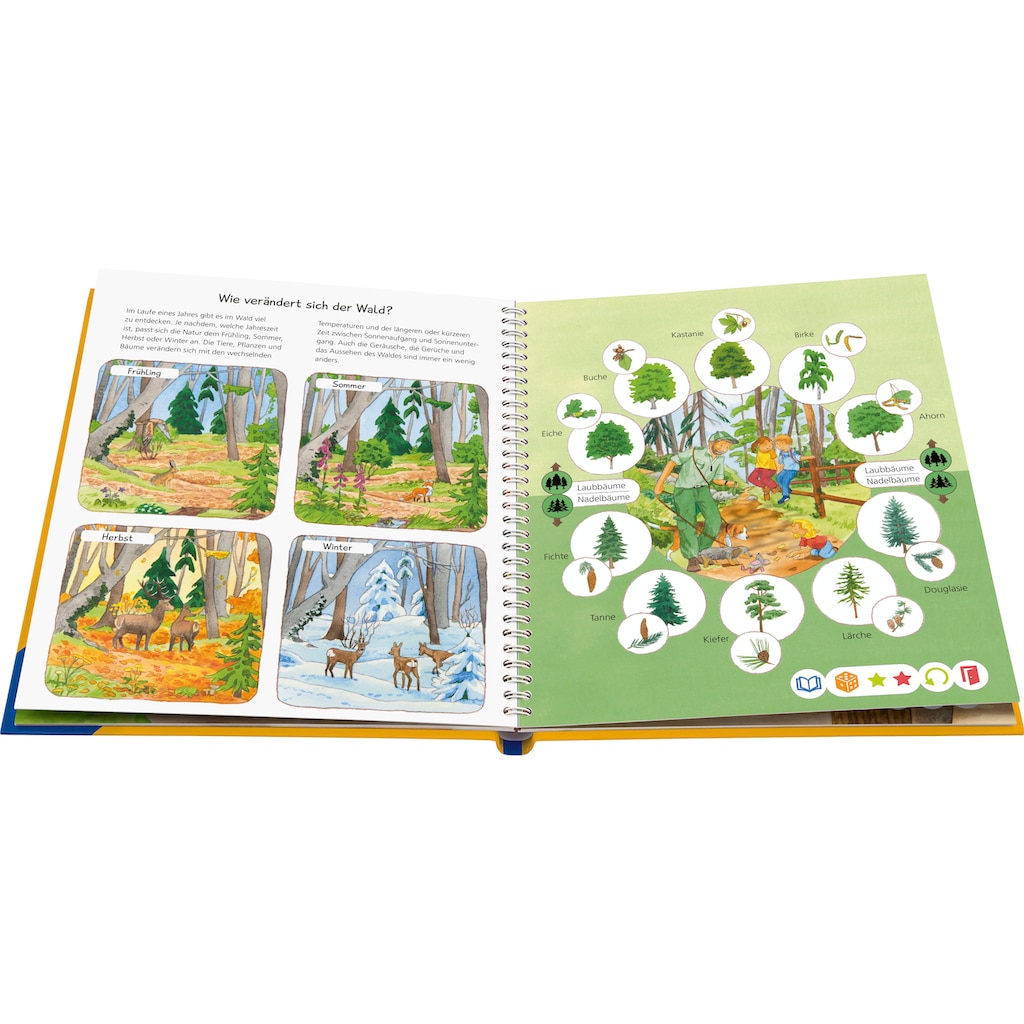 Ravensburger Buch »tiptoi® WWW Unser Wald«, Made in Europe; FSC® - schützt Wald - weltweit