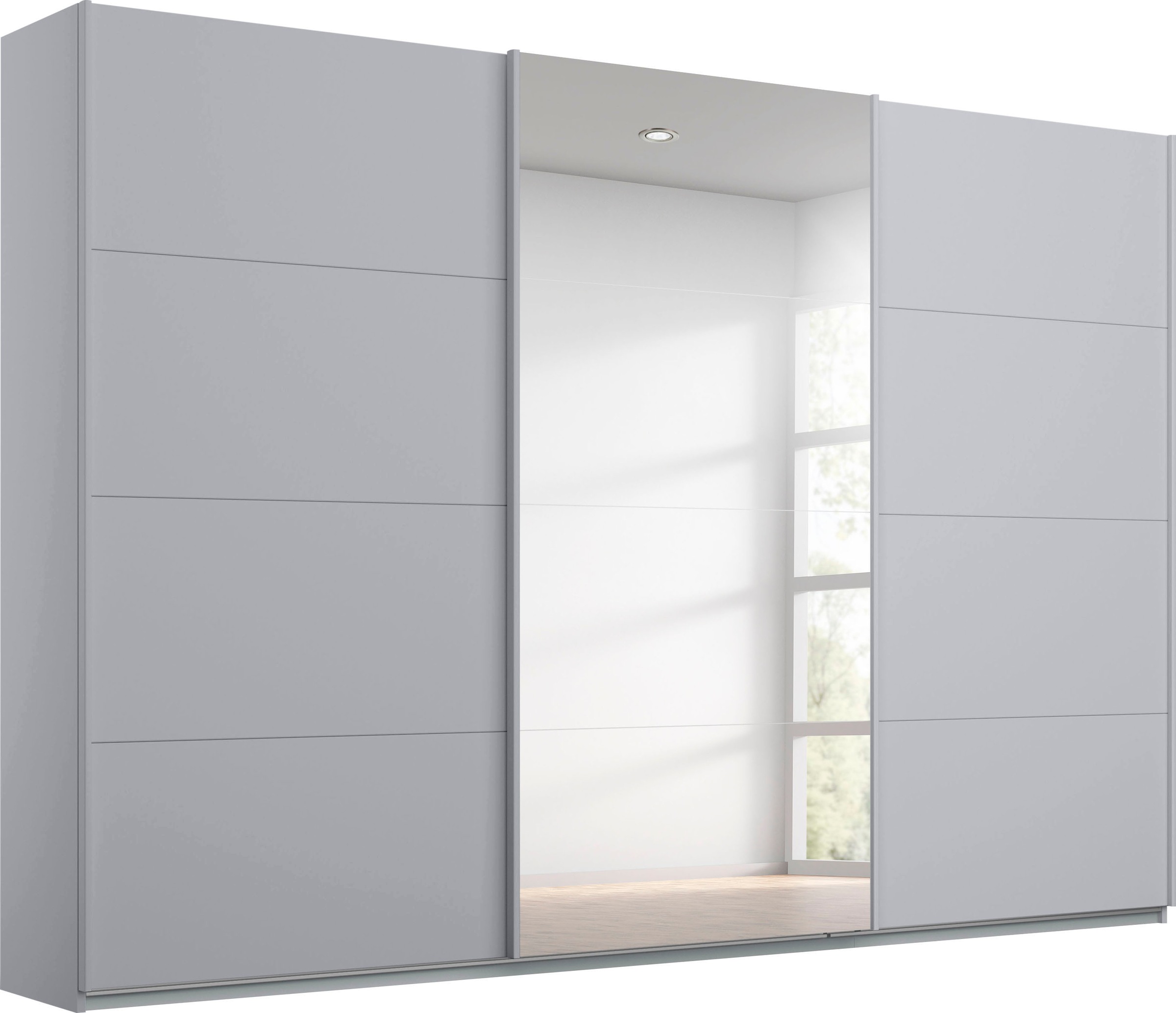 rauch Schwebetürenschrank »Kleiderschrank Schrank Garderobe Ankleide TOPSELLER OTELI« 3 Ausstattungen BASIC/CLASSIC/PREMIUM (inkl. SOFT-CLOSE-FUNKTION),  Breiten 203/271/315/360 cm Höhen 210/229 cm MADE IN GERMANY