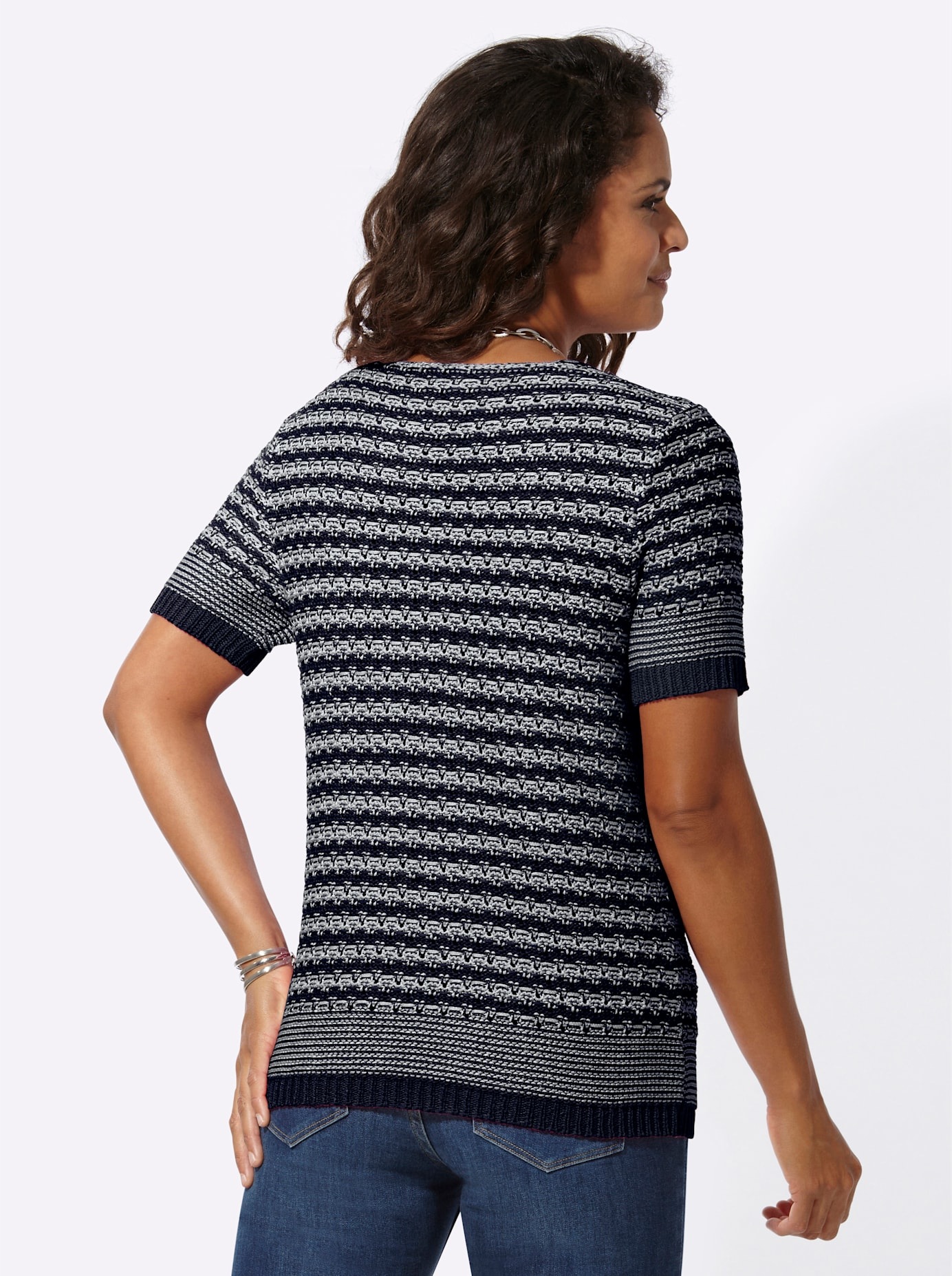 Casual Looks Kurzarmpullover »Pullover«