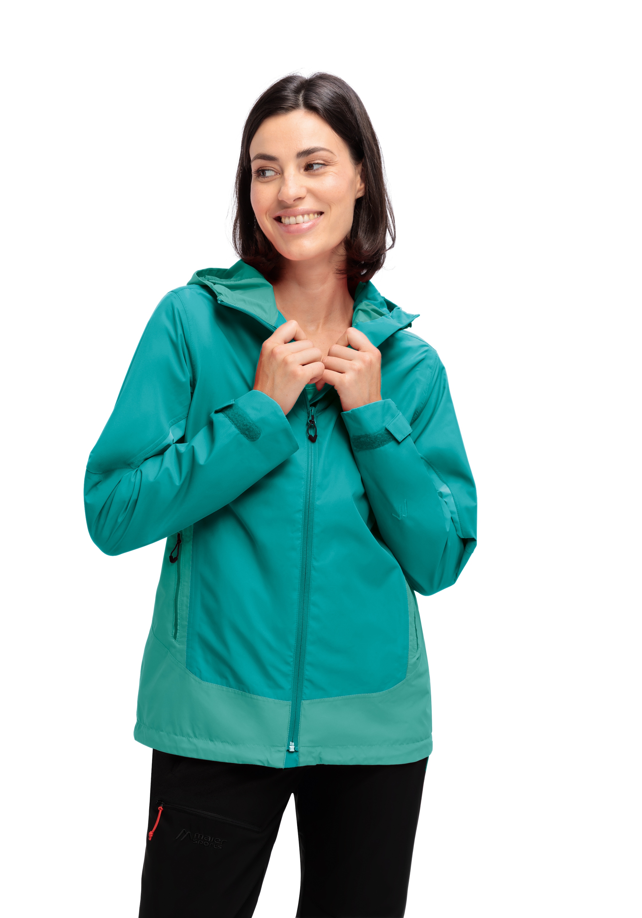 Maier Sports Outdoorjacke »Brocken W«, Damen Jacke wasserdicht, Funktionsjacke 2 Taschen außen + Innentasche