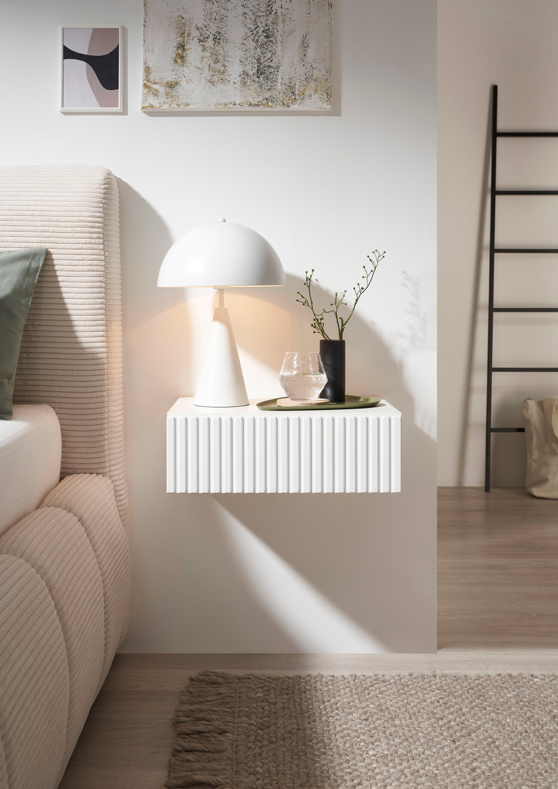 Schlafkontor Nachtkommode »Taboni Nachttisch, Nachtkonsole mit Push-to-open«