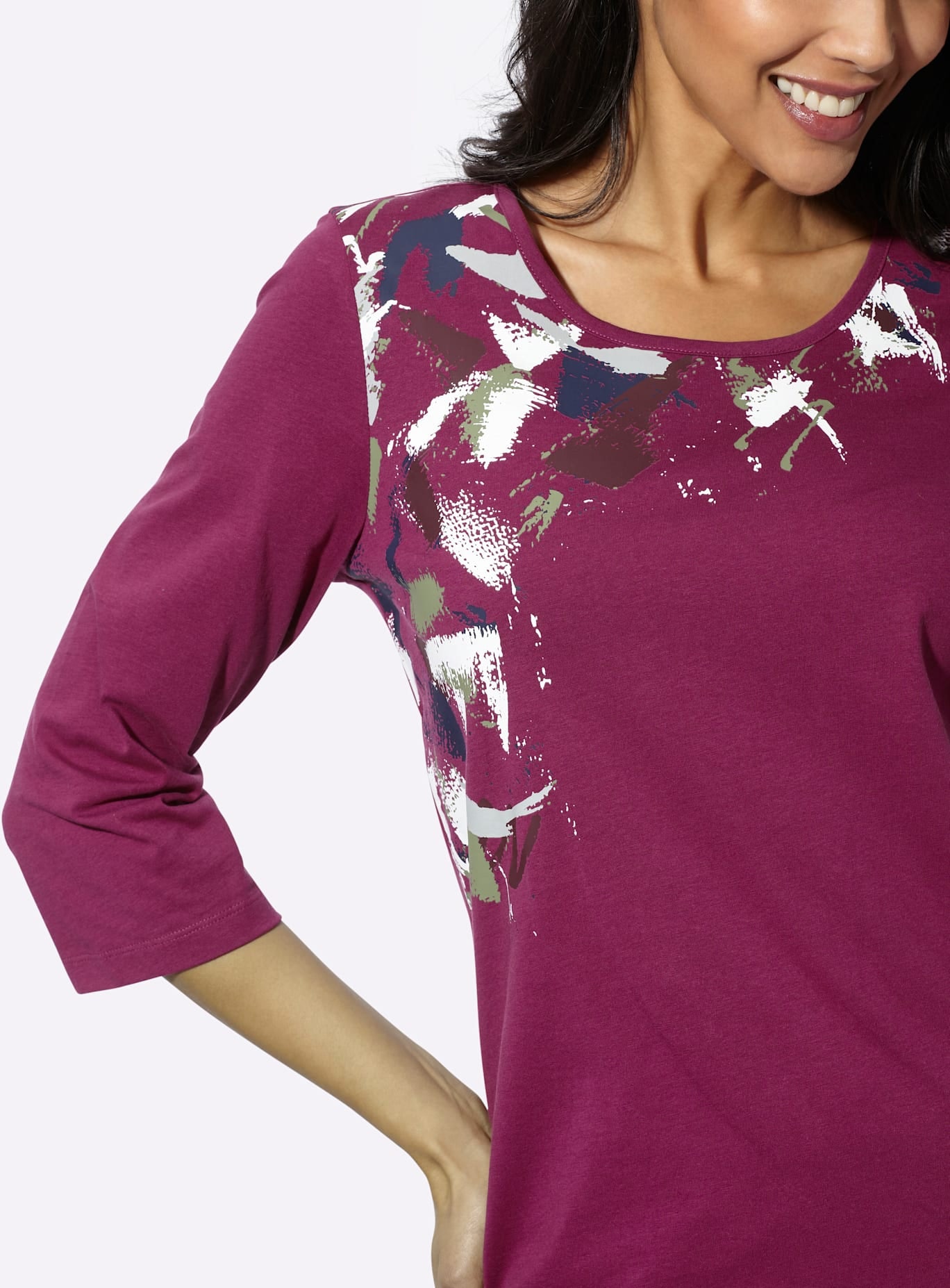   3/4-Arm-Shirt »Longshirt« 1
