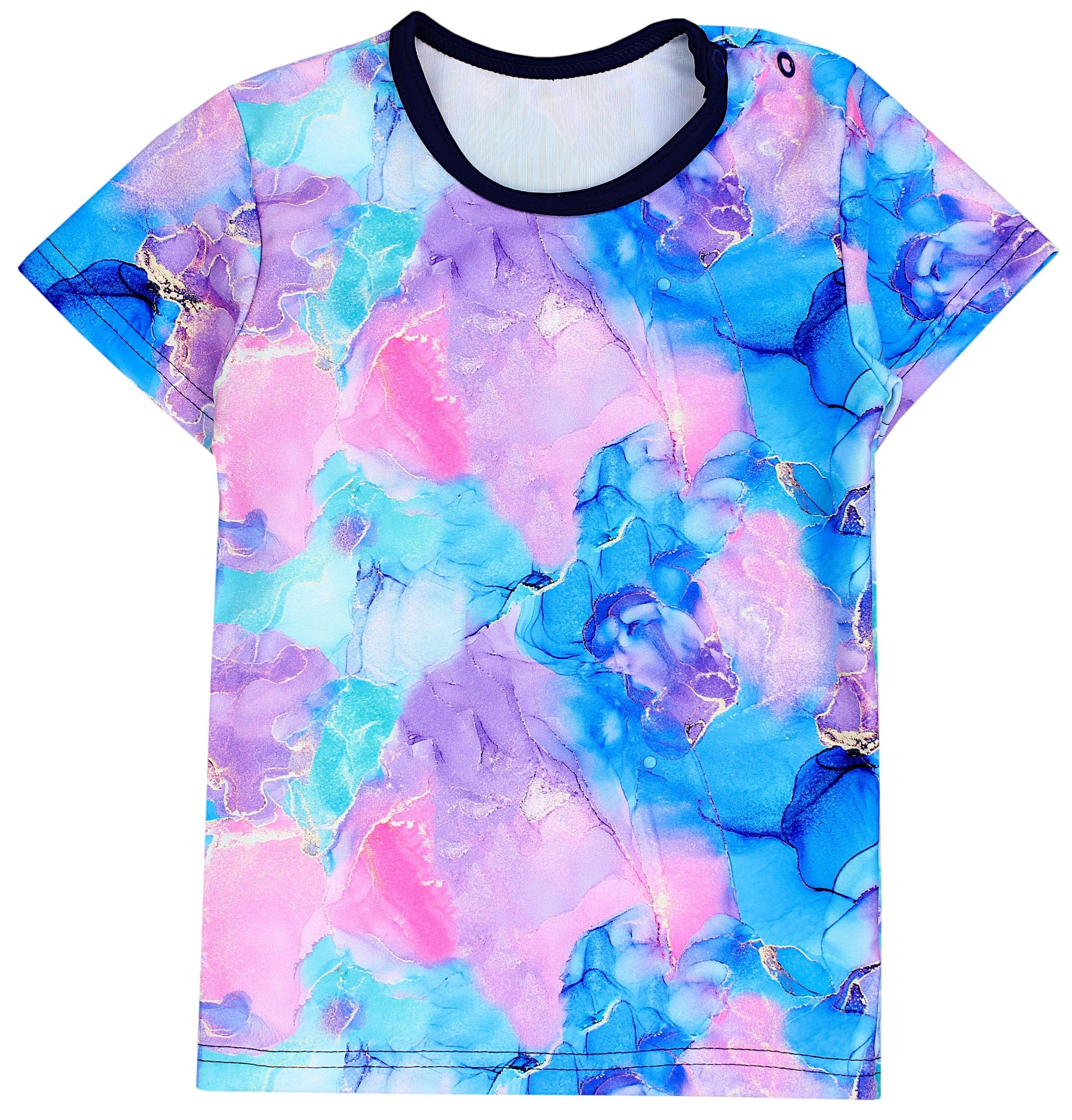 AQUARTI Badeanzug »Badeanzug Baby Mädchen Zweiteiler Badeanzug Bade-Set Bade T-Shirt Badehose«